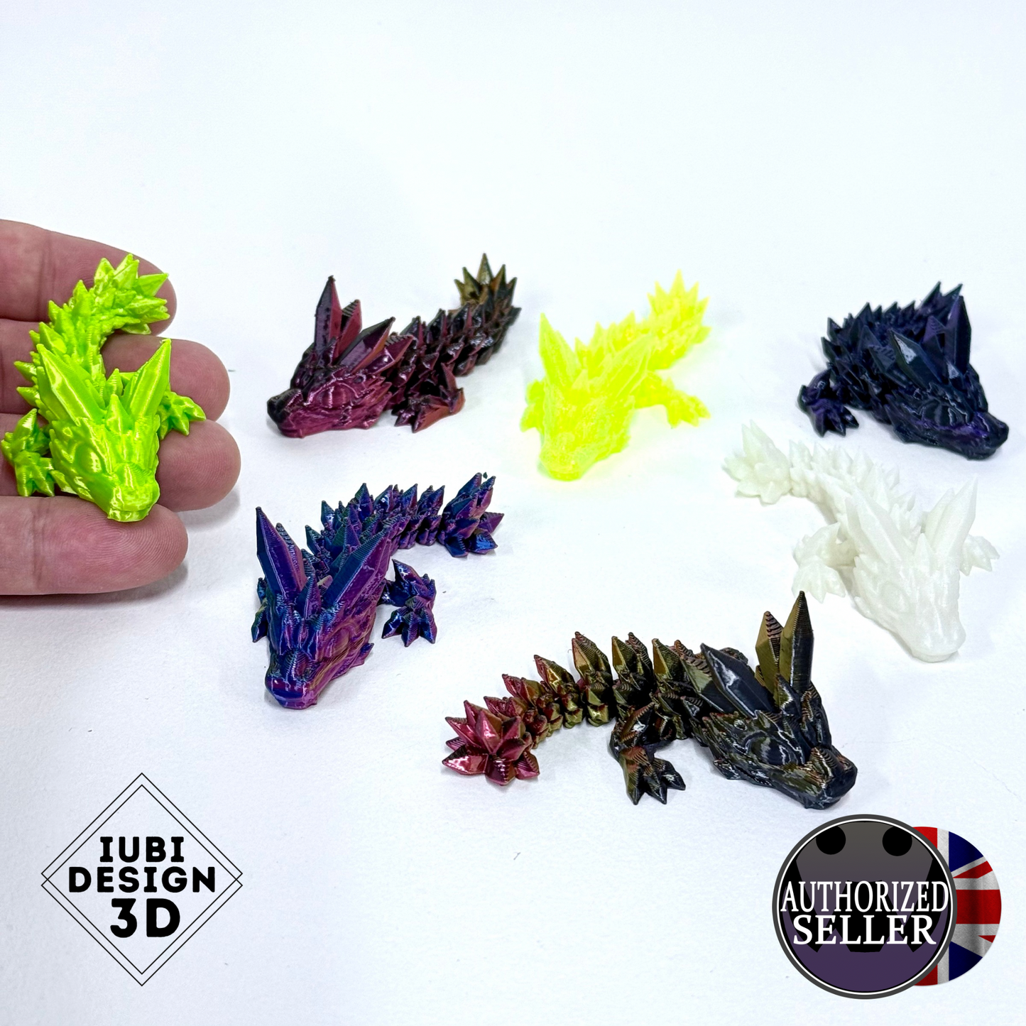 3D Printed Tiny Creatures – Articulated Fidgets to Collect & Fidget With