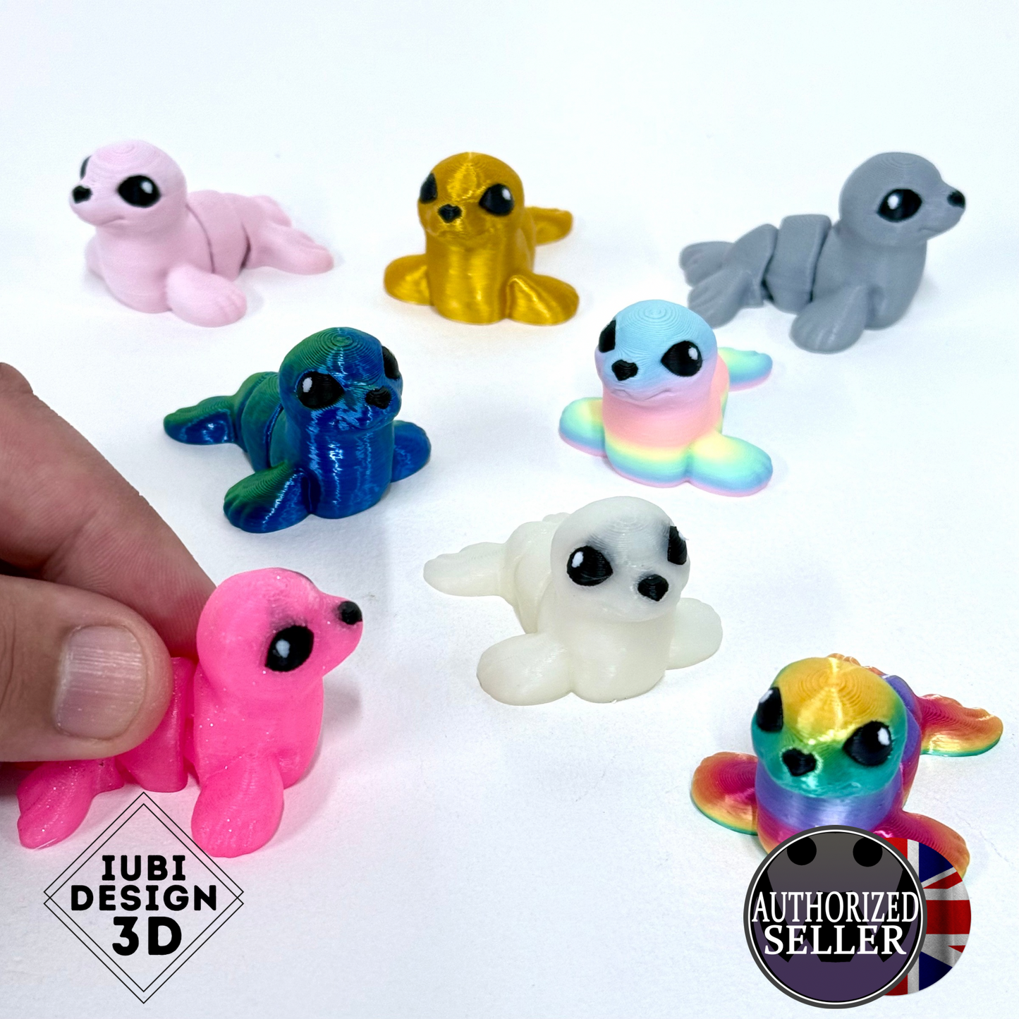 3D Printed Tiny Creatures – Articulated Fidgets to Collect & Fidget With
