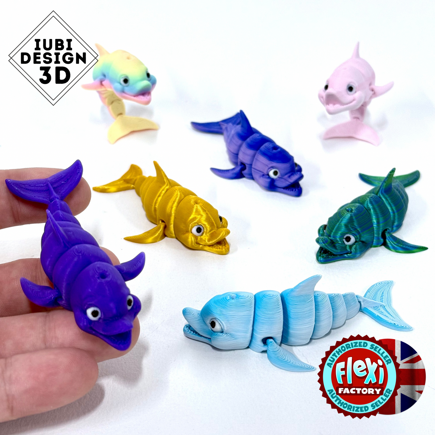 3D Printed Tiny Creatures – Articulated Fidgets to Collect & Fidget With