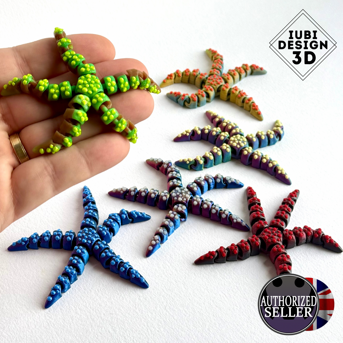 3D Printed Tiny Creatures – Articulated Fidgets to Collect & Fidget With