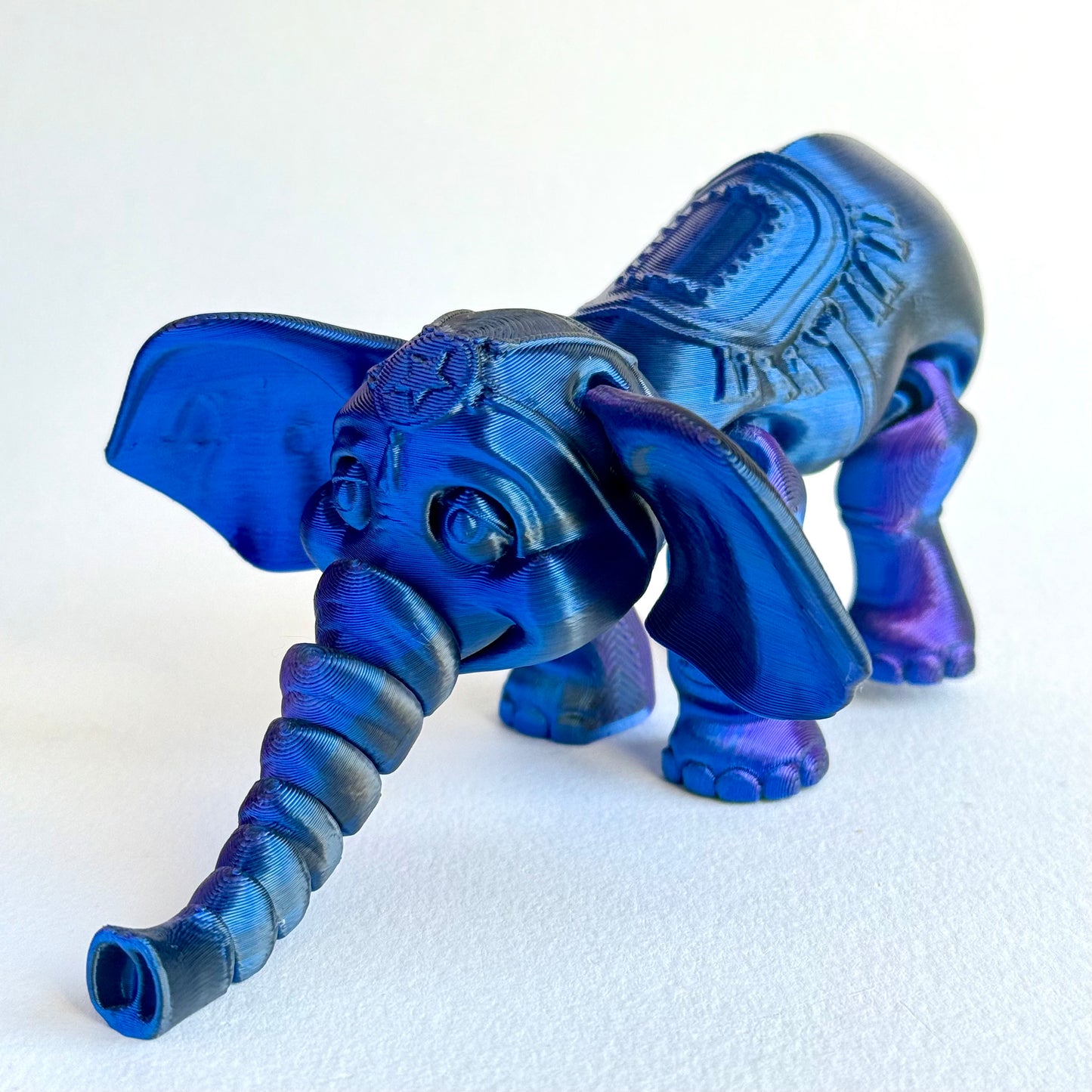 3D Printed Articulating Circus Elephant | Fidget Toy