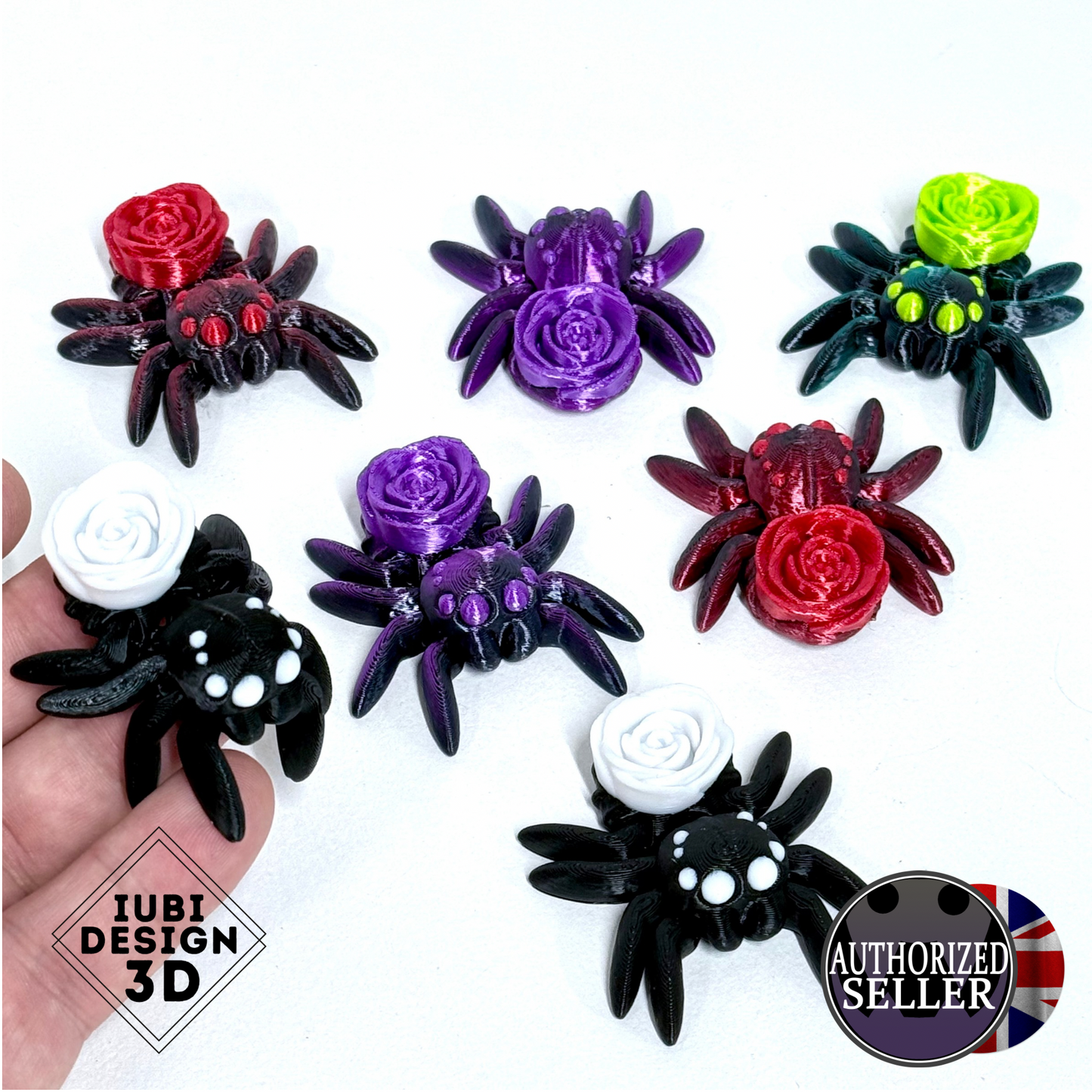 3D Printed Tiny Creatures – Articulated Fidgets to Collect & Fidget With