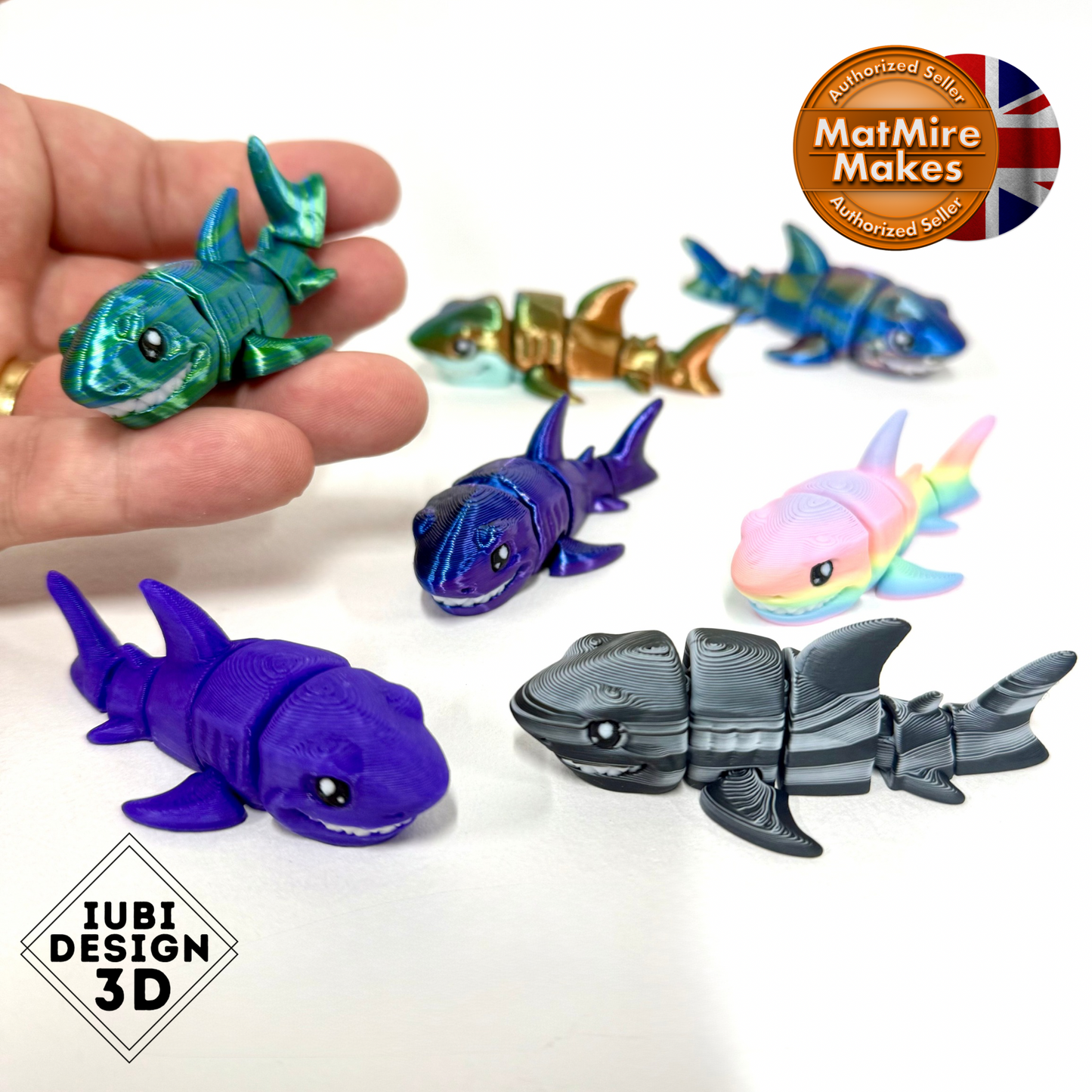 3D Printed Tiny Creatures – Articulated Fidgets to Collect & Fidget With