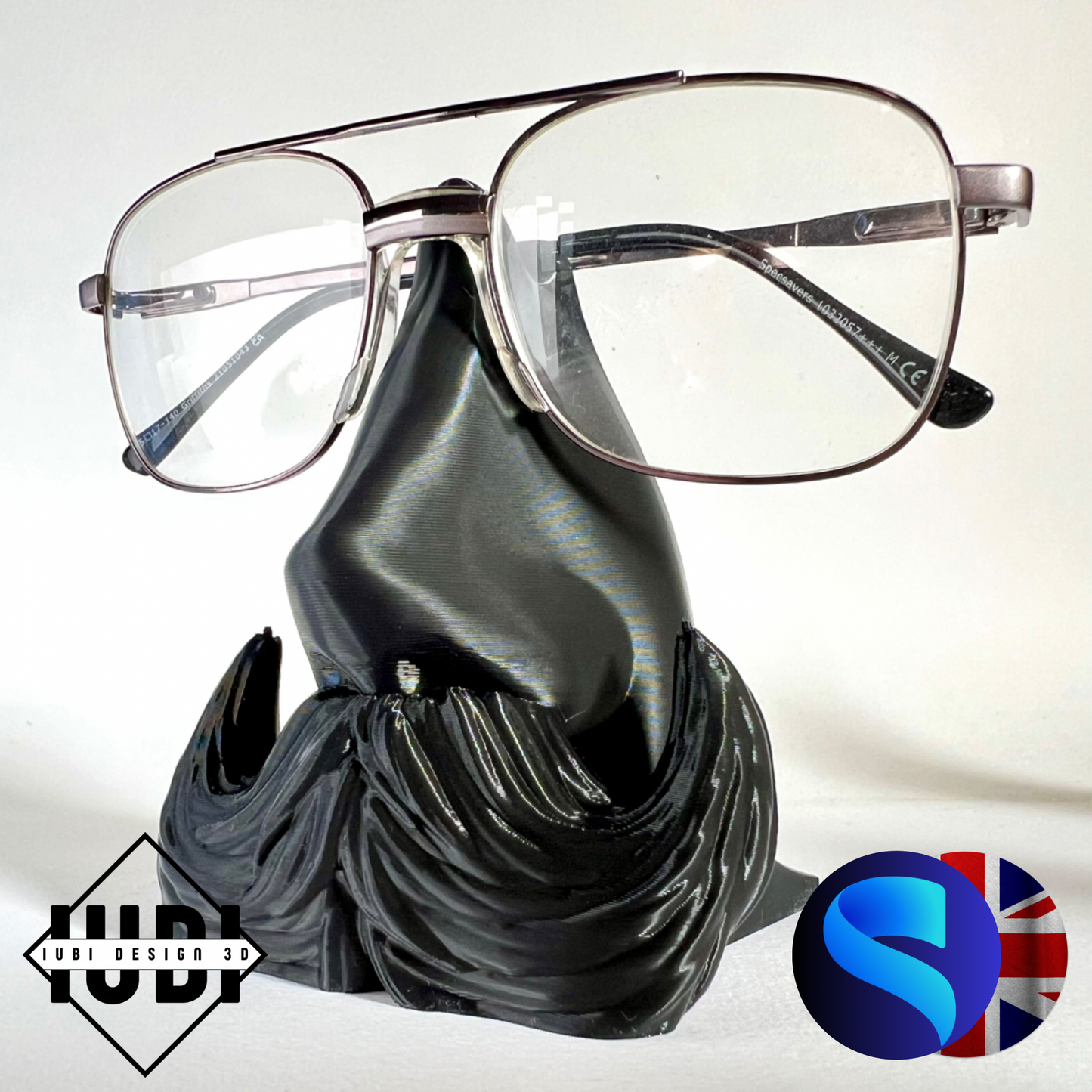 3D Printed Nosy Friend Glasses Stand | Novelty Decor