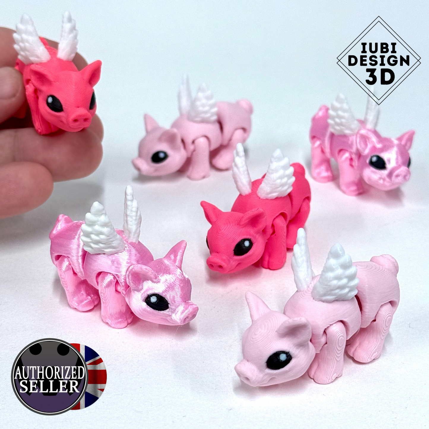 3D Printed Tiny Creatures – Articulated Fidgets to Collect & Fidget With