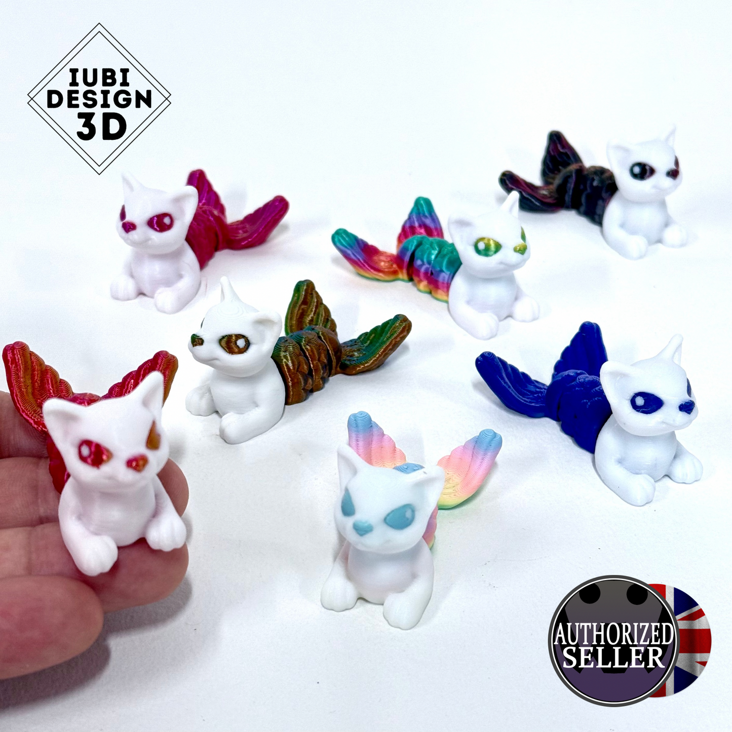 3D Printed Tiny Creatures – Articulated Fidgets to Collect & Fidget With