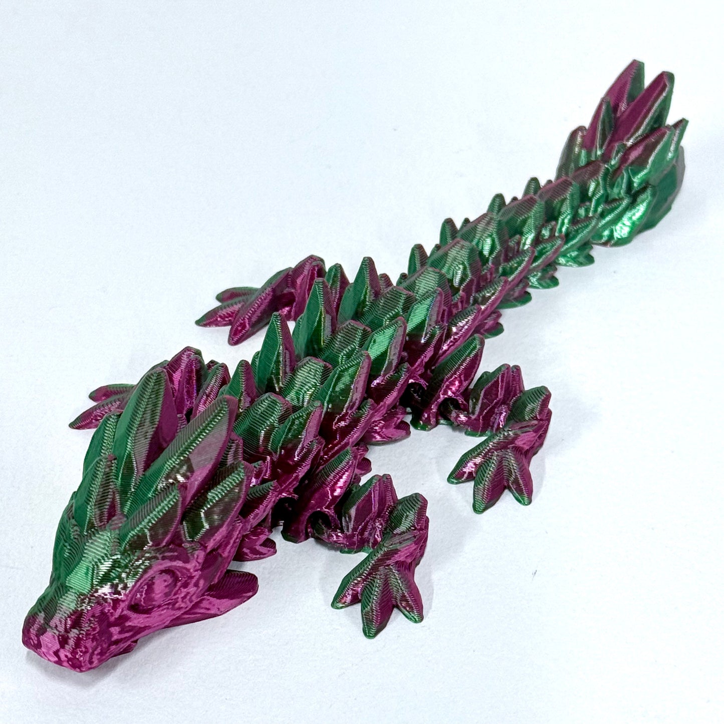 Baby Gemstone Dragon | 3D Printed Articulated Figure