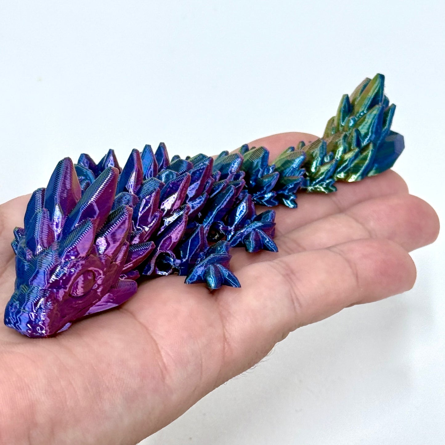 Baby Gemstone Dragon | 3D Printed Articulated Figure