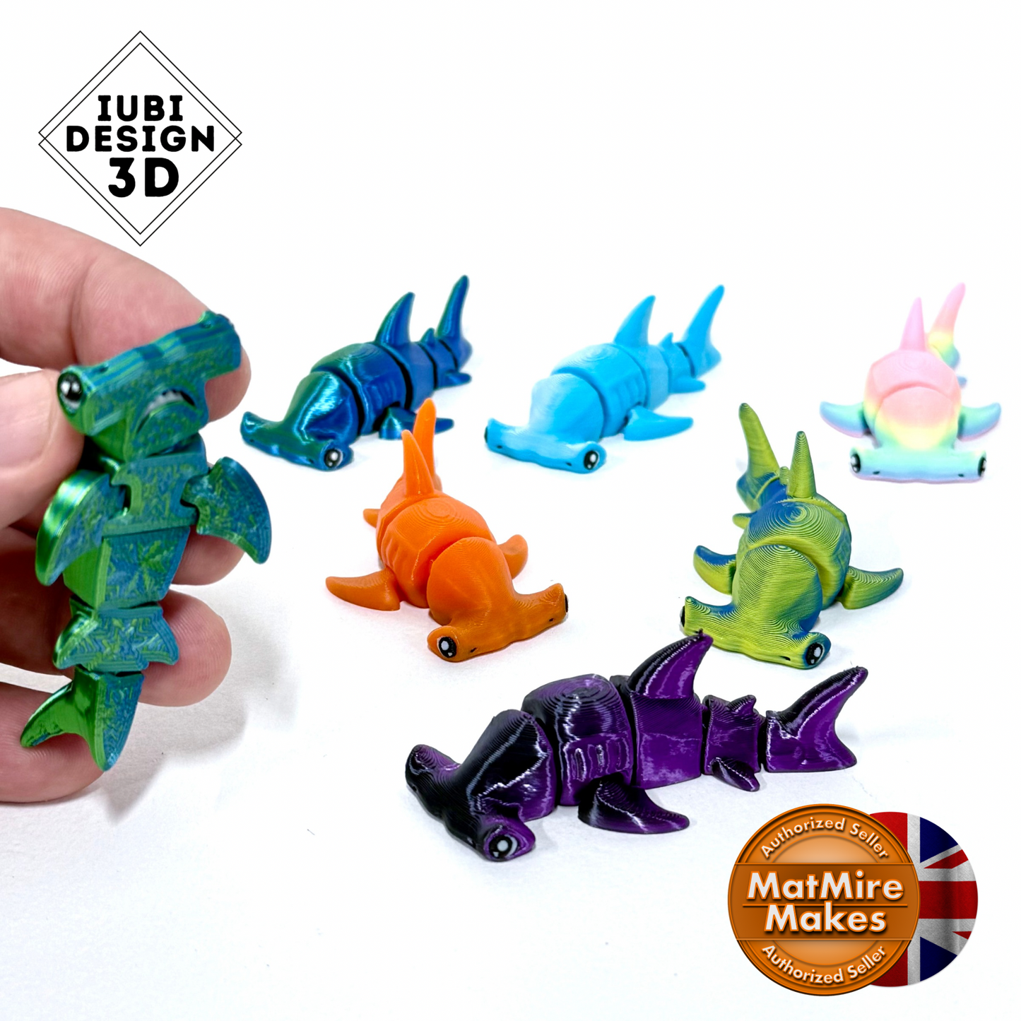 3D Printed Tiny Creatures – Articulated Fidgets to Collect & Fidget With