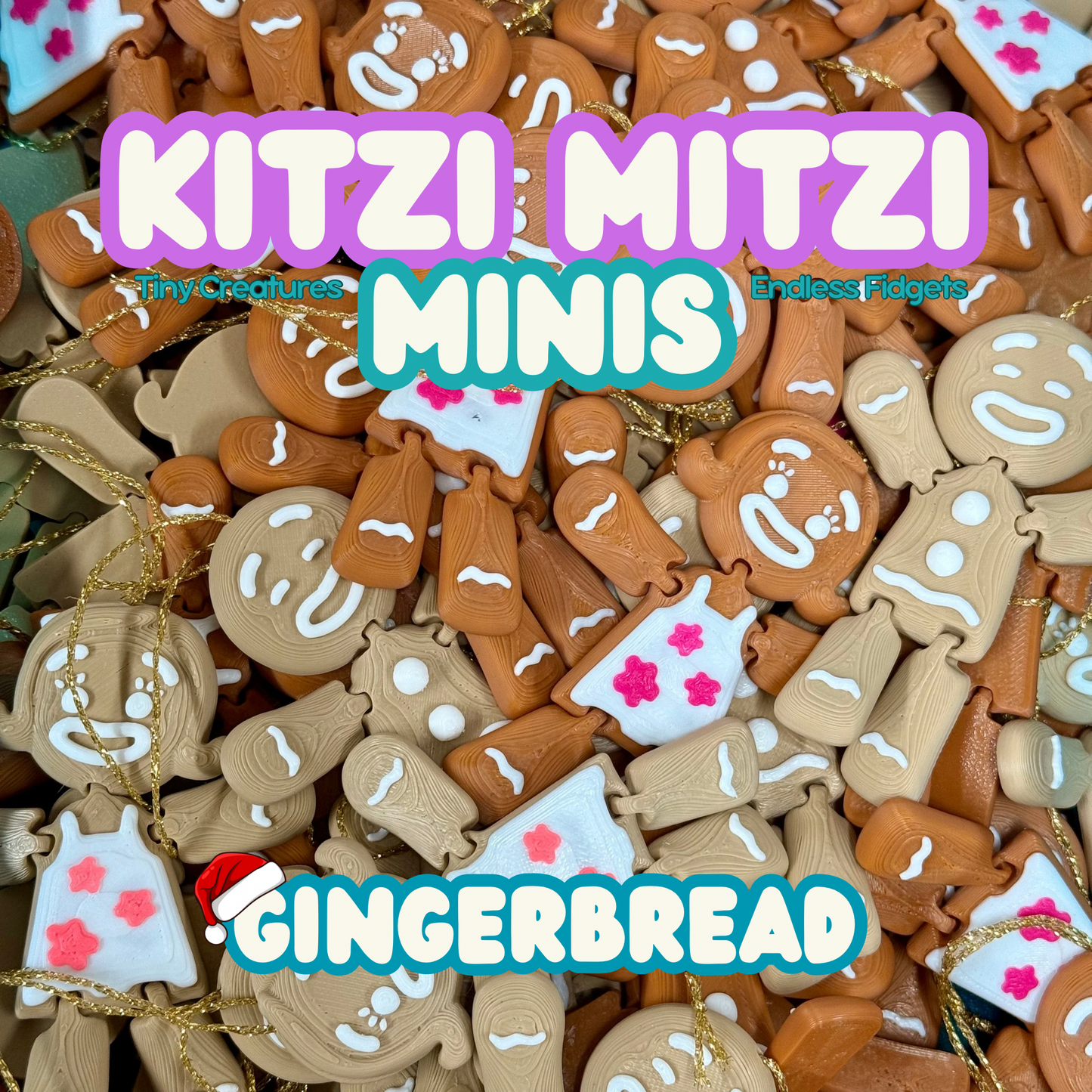 Kitzi Mitzi Minis - Gingerbread Man & Girl