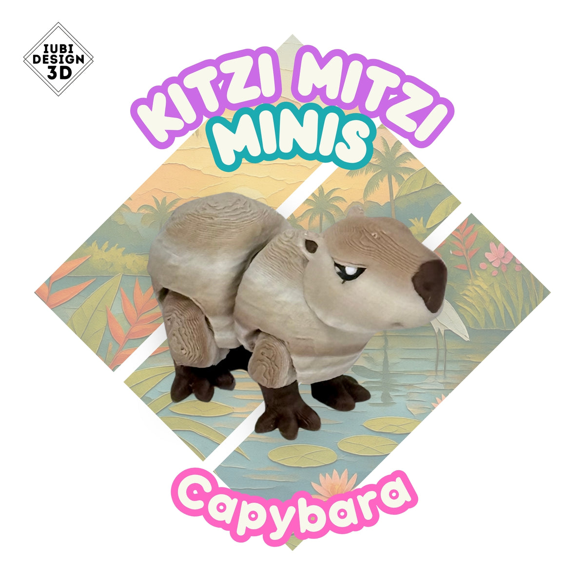 Kitzi Mitzi Minis - Capybara