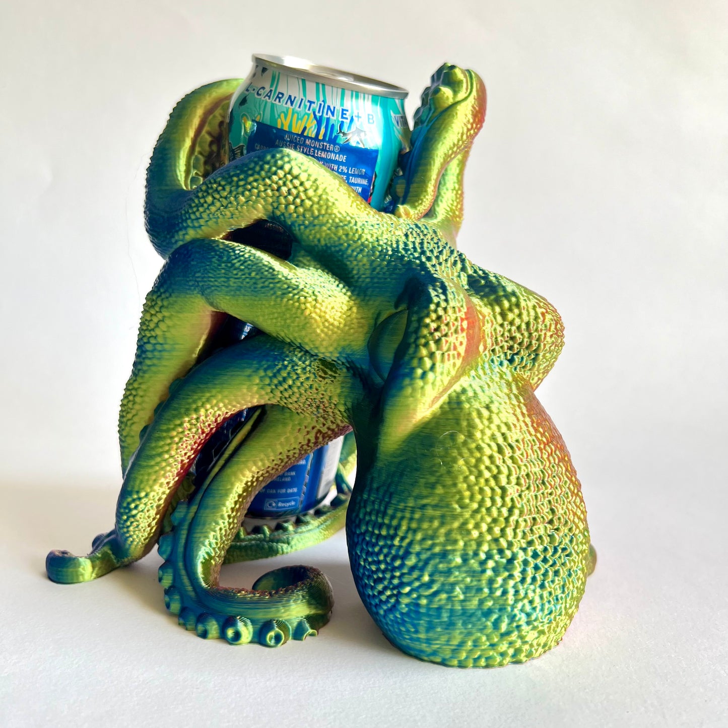 3D Printed Octopus Monster Can Holder | Novelty Drink Accessory