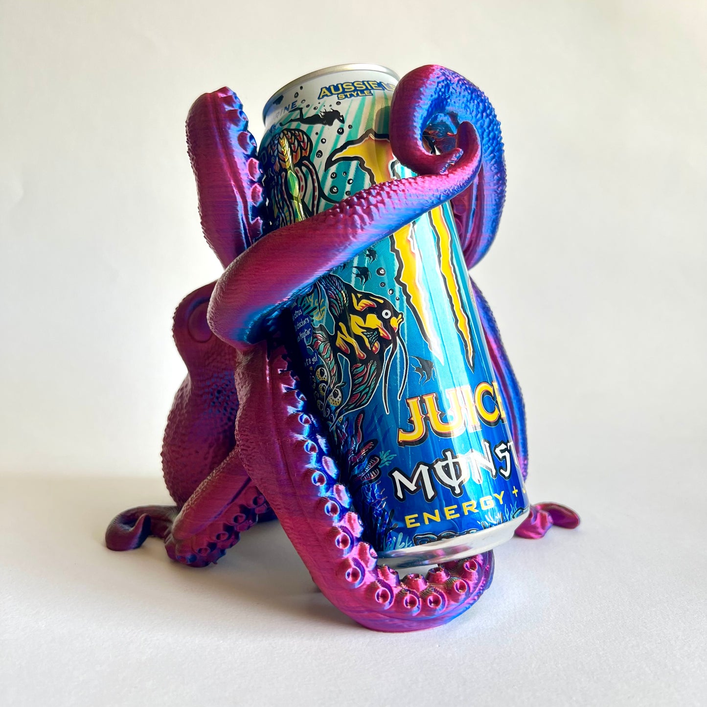 3D Printed Octopus Monster Can Holder | Novelty Drink Accessory