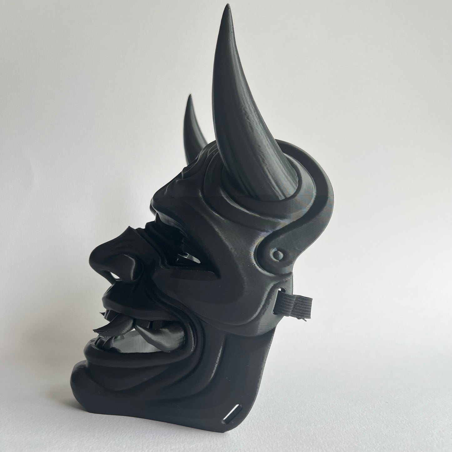 3D Printed Oni Mask | Wearable Japanese Demon Mask