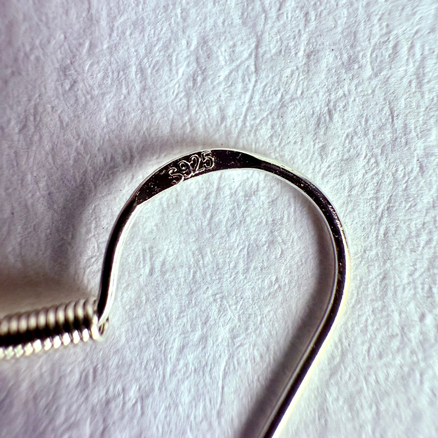 3D Printed Skeleton Earrings | Articulated with Silver Hooks