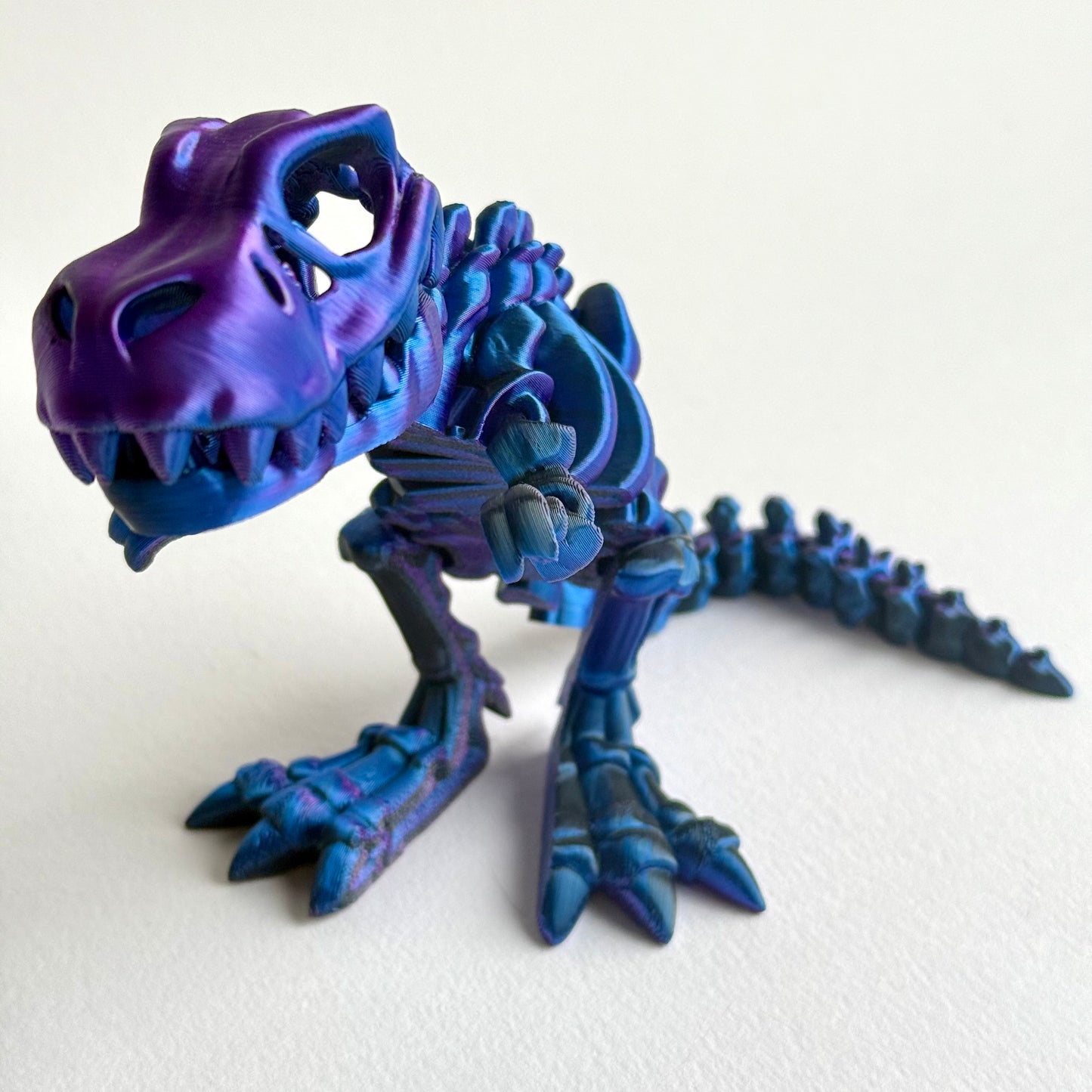 3D Printed Skeleton T-Rex | Articulating Dinosaur Figure
