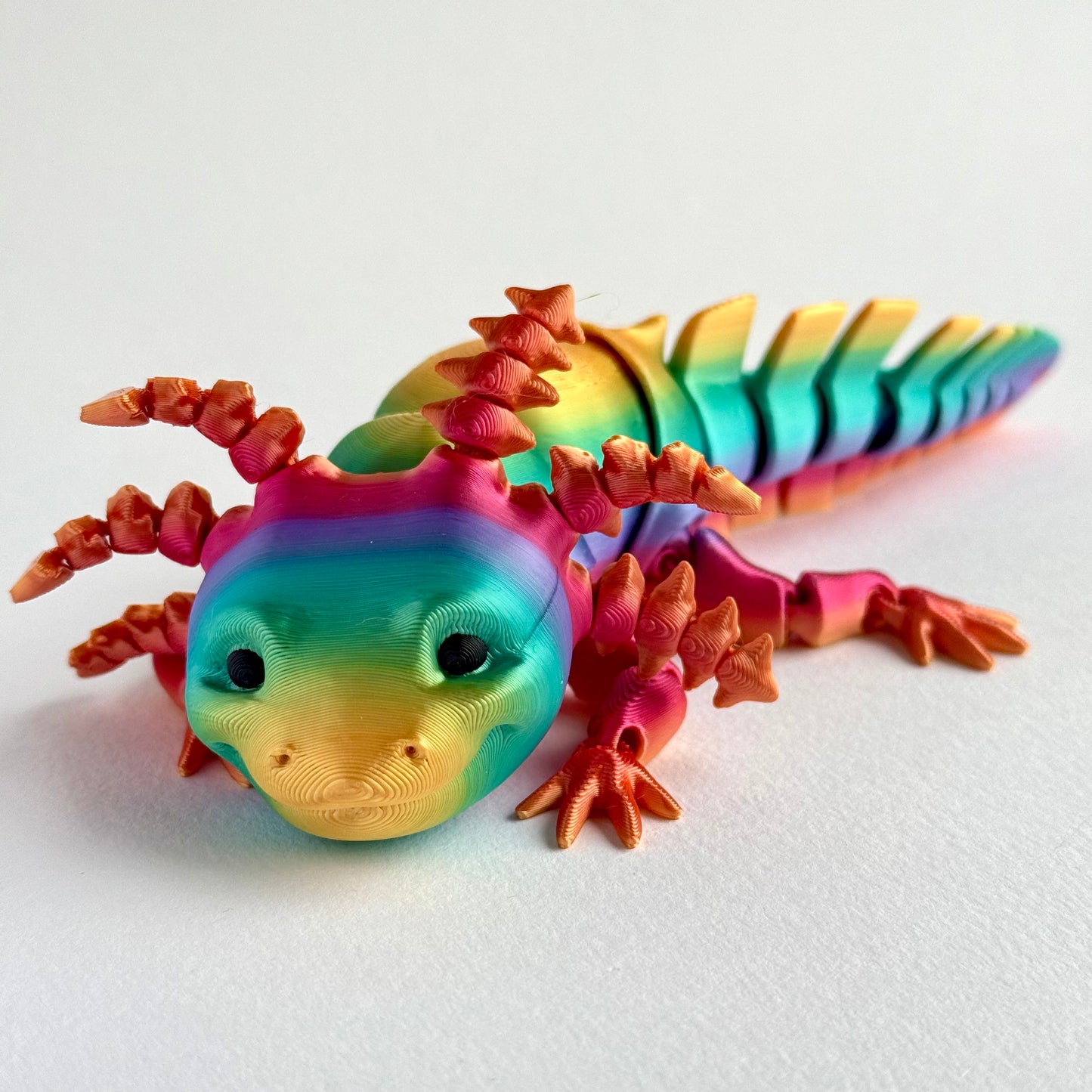 Axolotl Fidget Toy | 3D Printed Articulated Axolotl