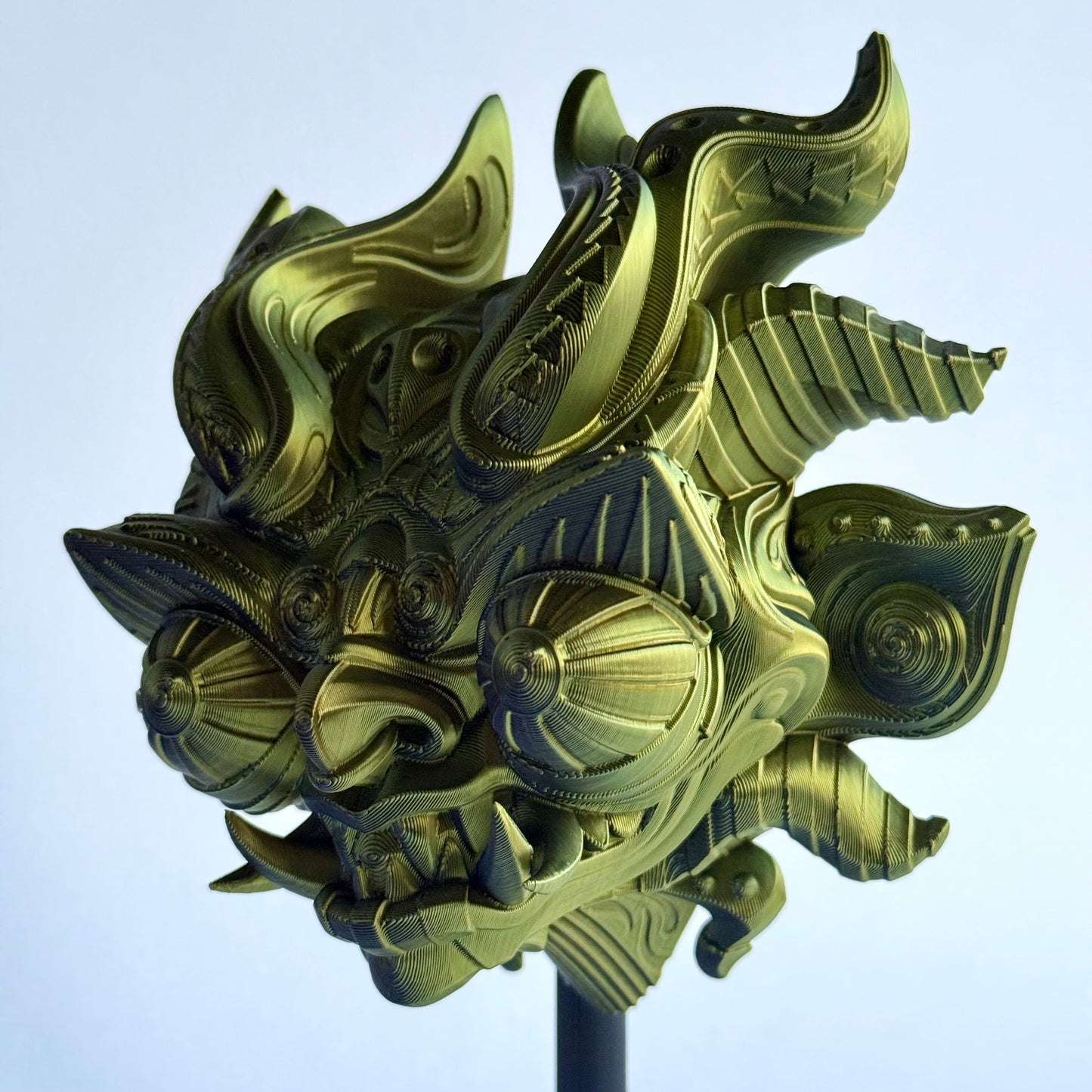 Supay Mask Wall Decoration | 3D Printed Indigenous Folklore Display