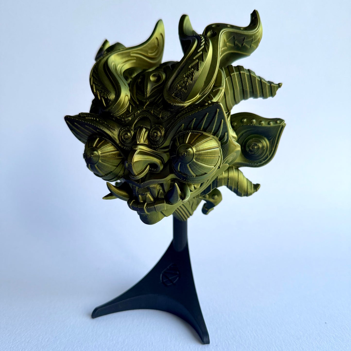 Supay Mask Wall Decoration | 3D Printed Indigenous Folklore Display