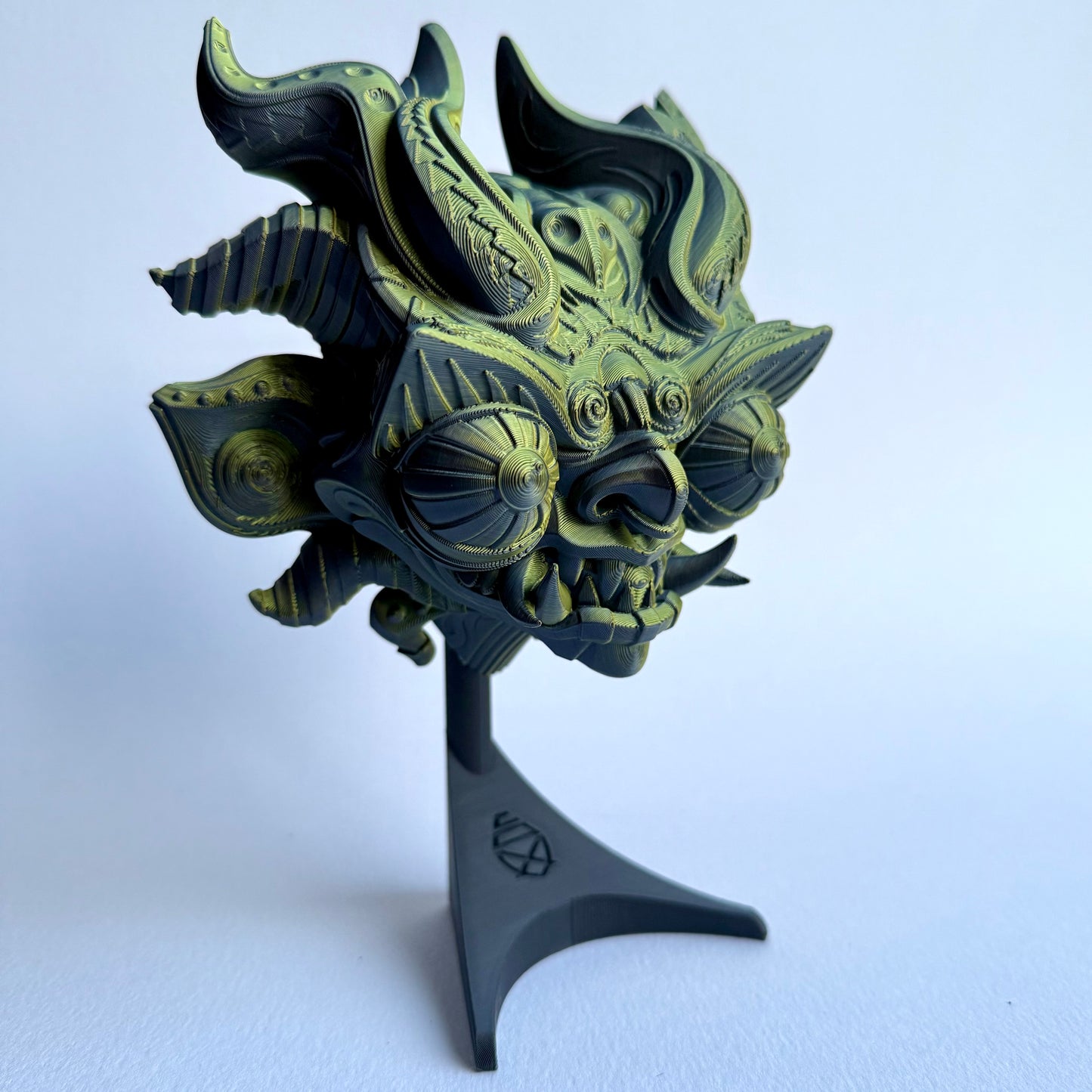 Supay Mask Wall Decoration | 3D Printed Indigenous Folklore Display