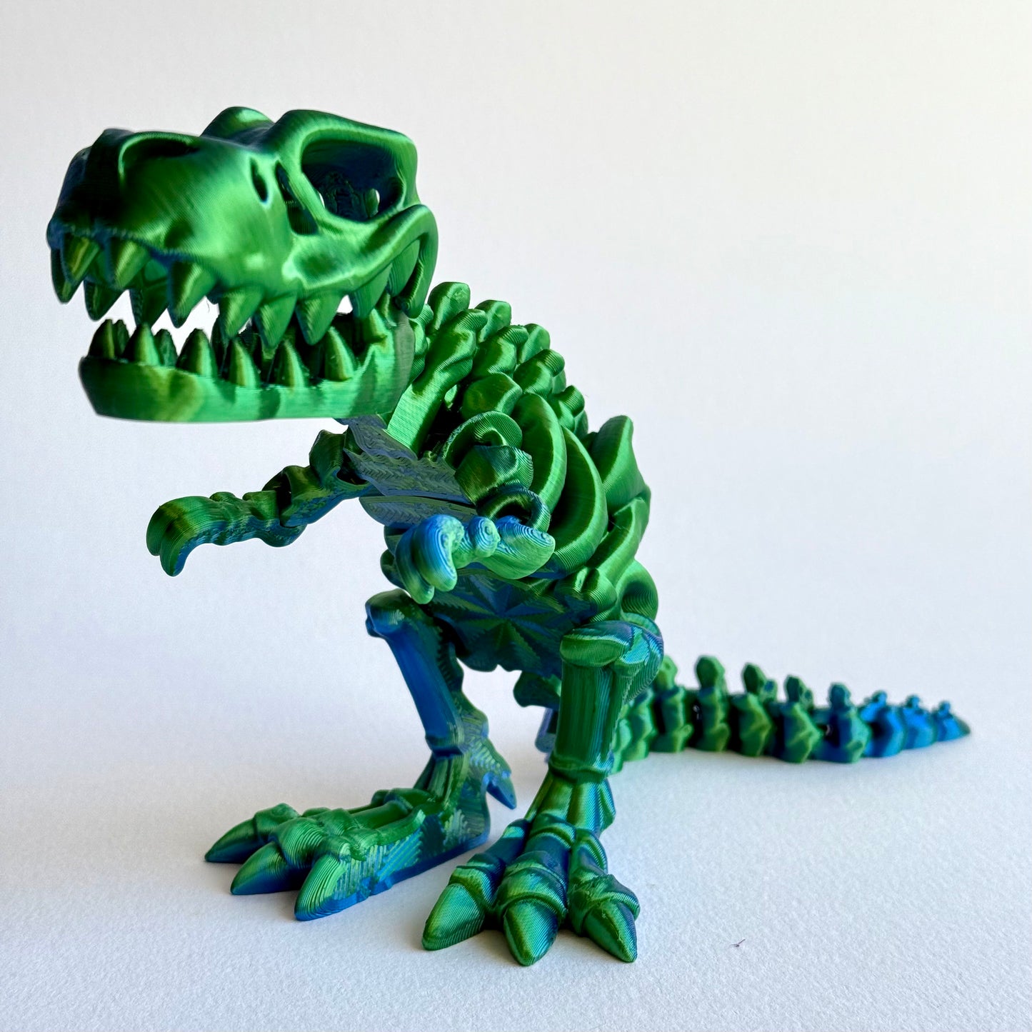 3D Printed Skeleton T-Rex | Articulating Dinosaur Figure