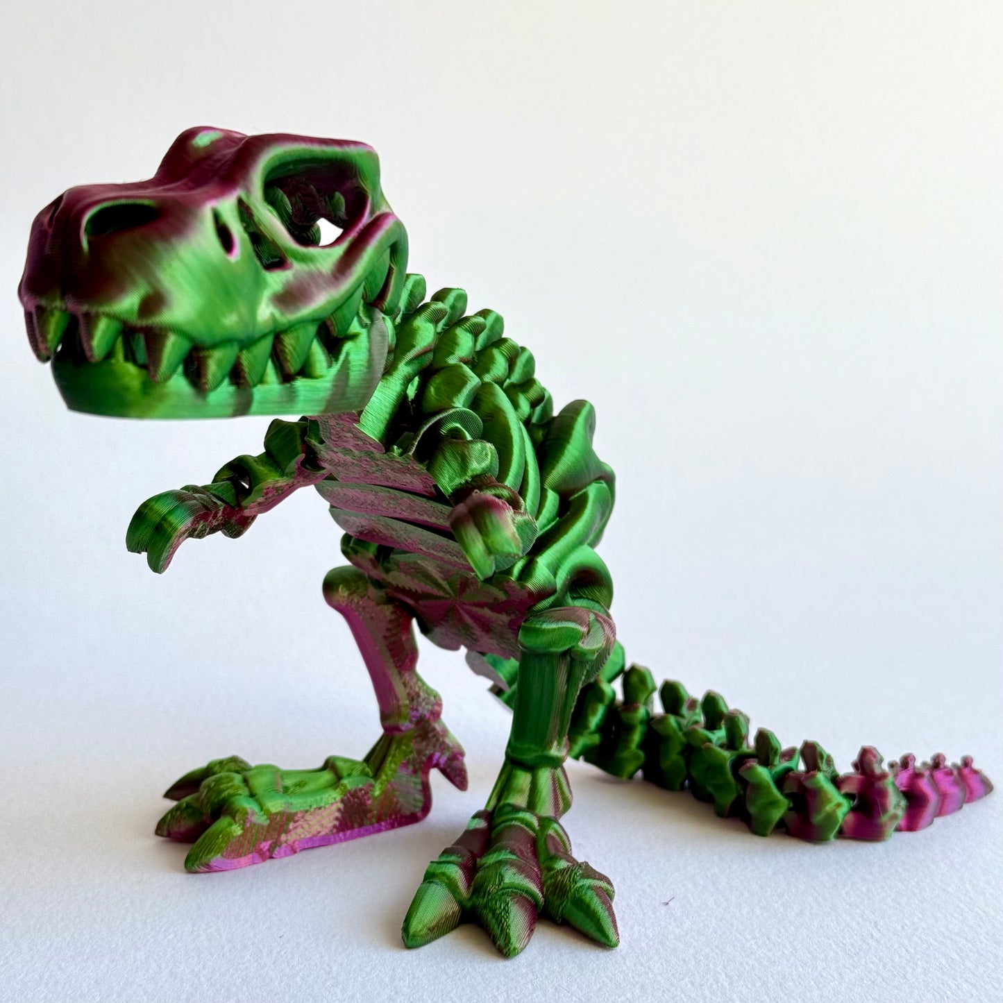 3D Printed Skeleton T-Rex | Articulating Dinosaur Figure