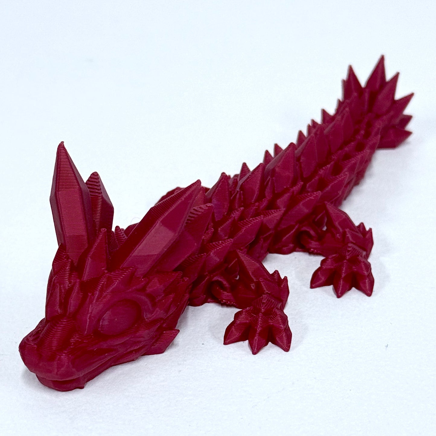 Baby Crystal Dragon | 3D Printed Articulated Figure (6 Inch)