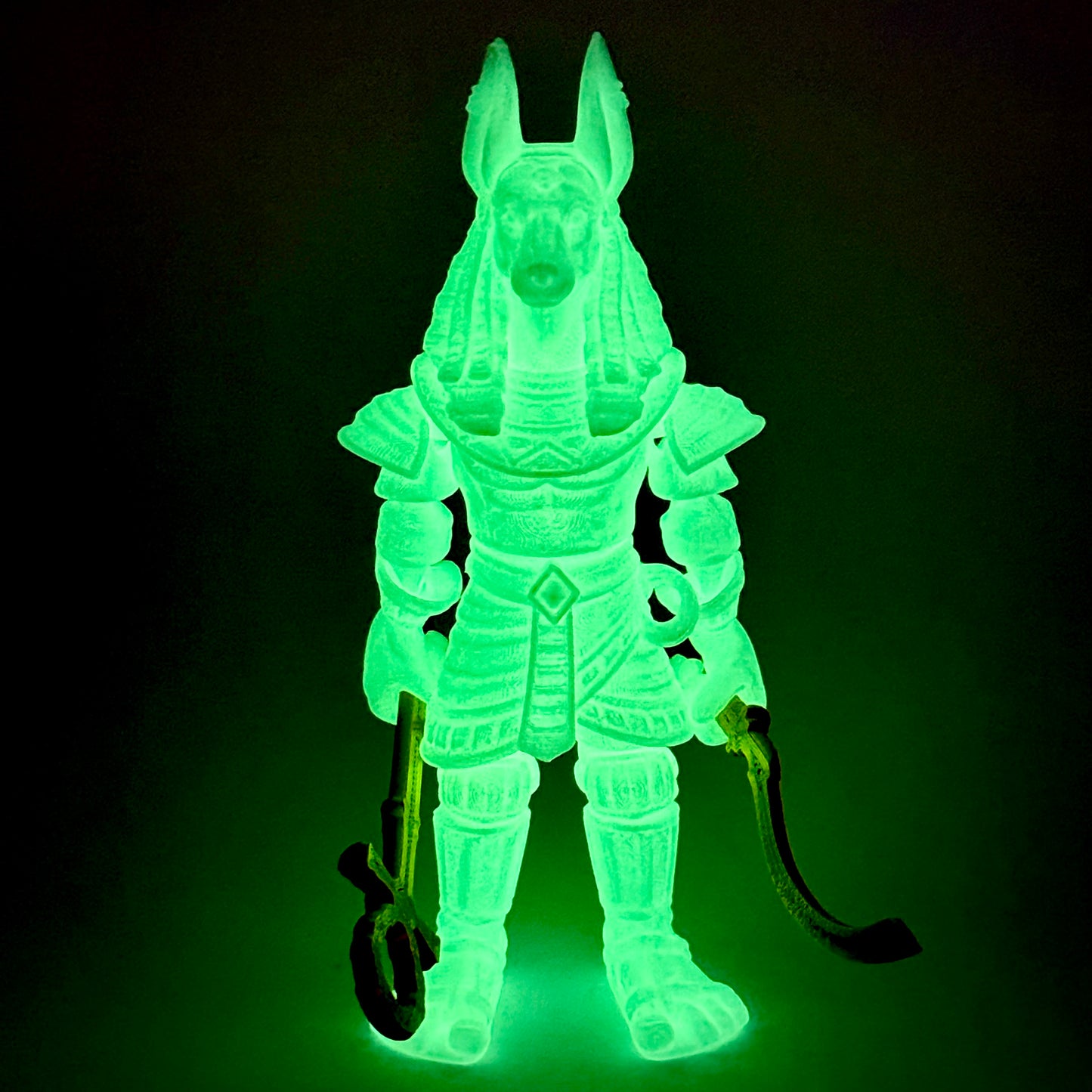 Anubis Egyptian Warrior | 3D Printed Articulated Figure with Accessories