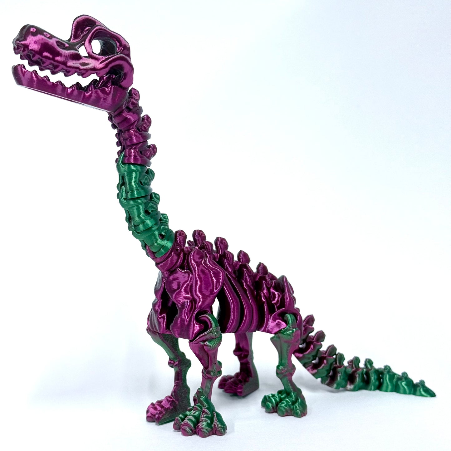 Skeleton Brachiosaurus | 3D Printed Articulating Dinosaur Figure