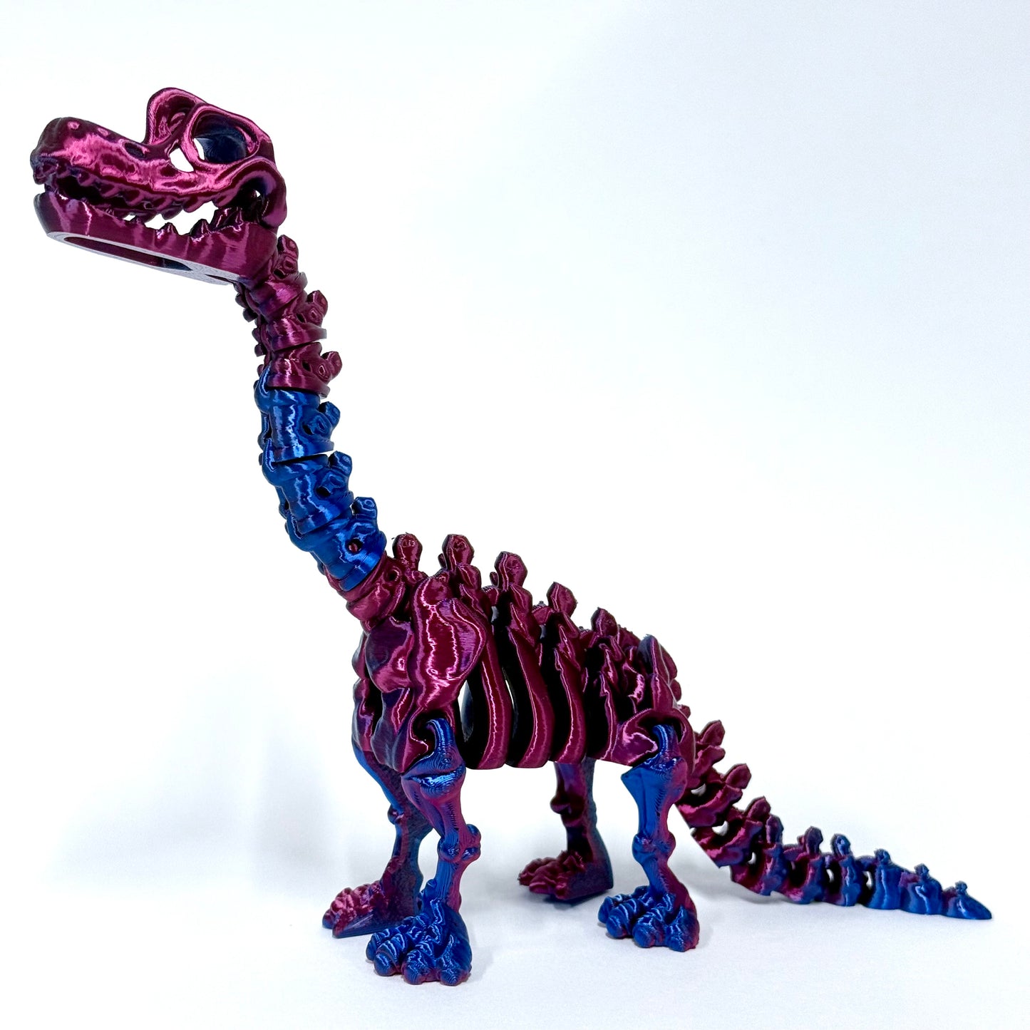 Skeleton Brachiosaurus | 3D Printed Articulating Dinosaur Figure