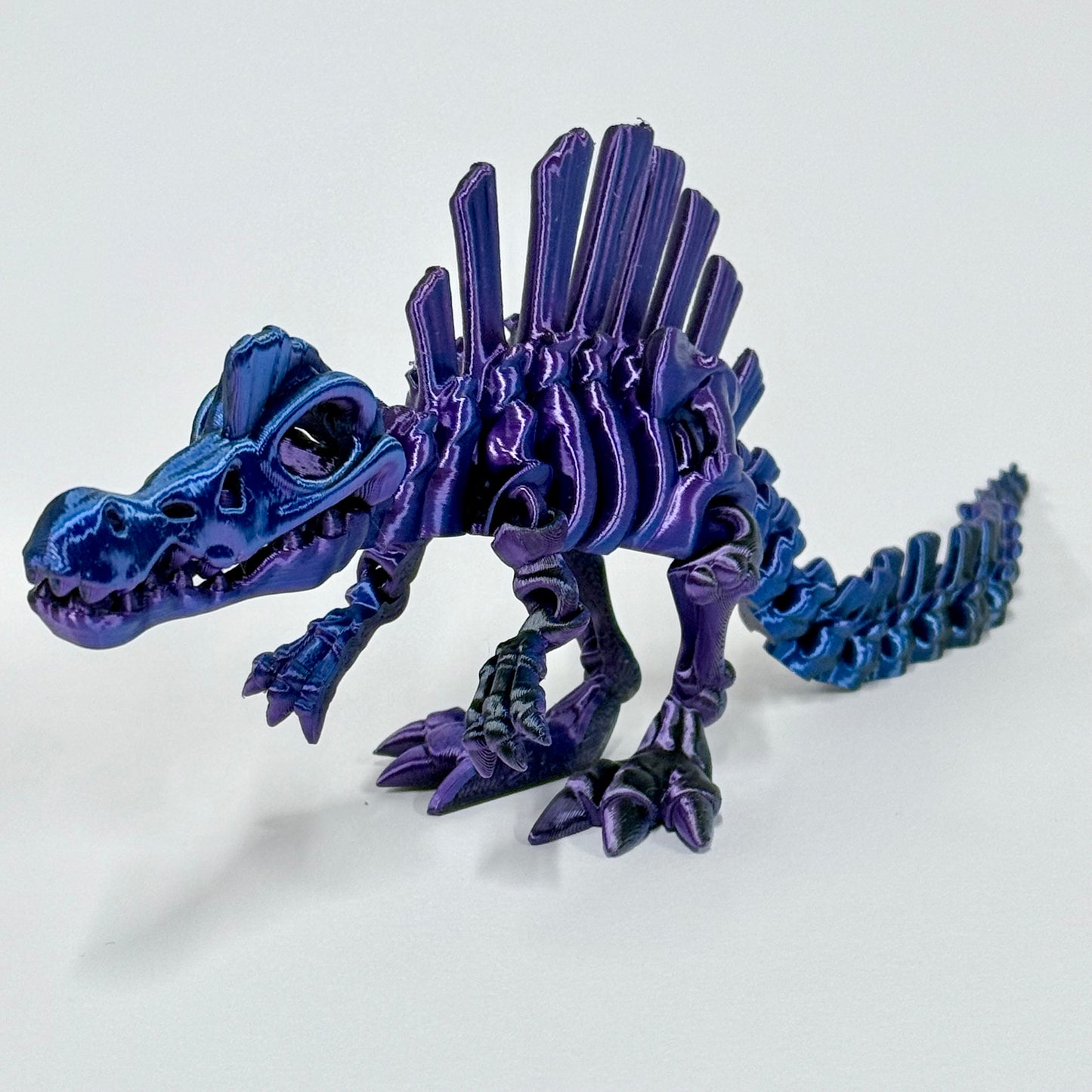 Skeleton Spinosaurus | 3D Printed Articulating Dinosaur Figure