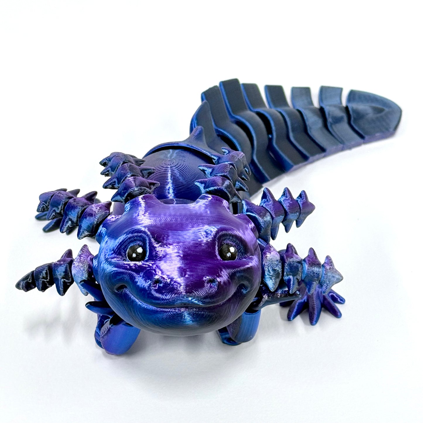 Axolotl XL | 3D Printed Articulated Giant Axolotl Figure