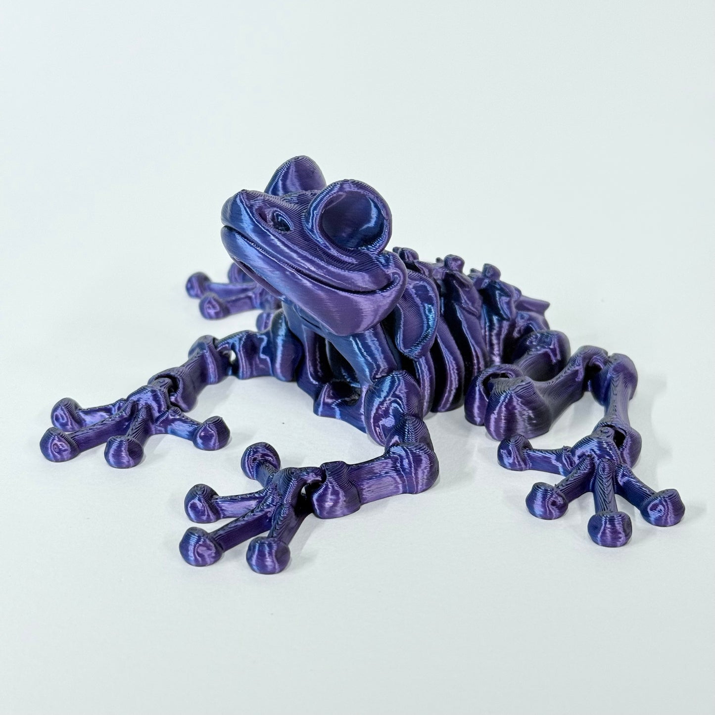 Skeleton Frog | 3D Printed Articulated Frog Skeleton Figure