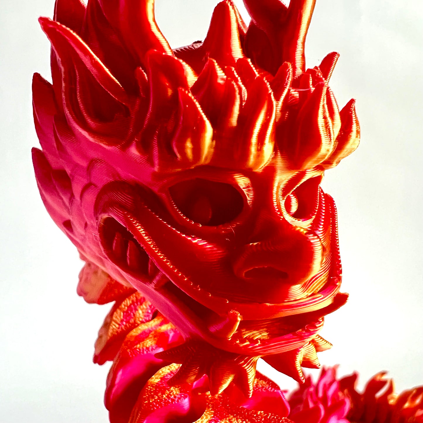 3D Printed Imperial Dragon | Large Articulated Figure