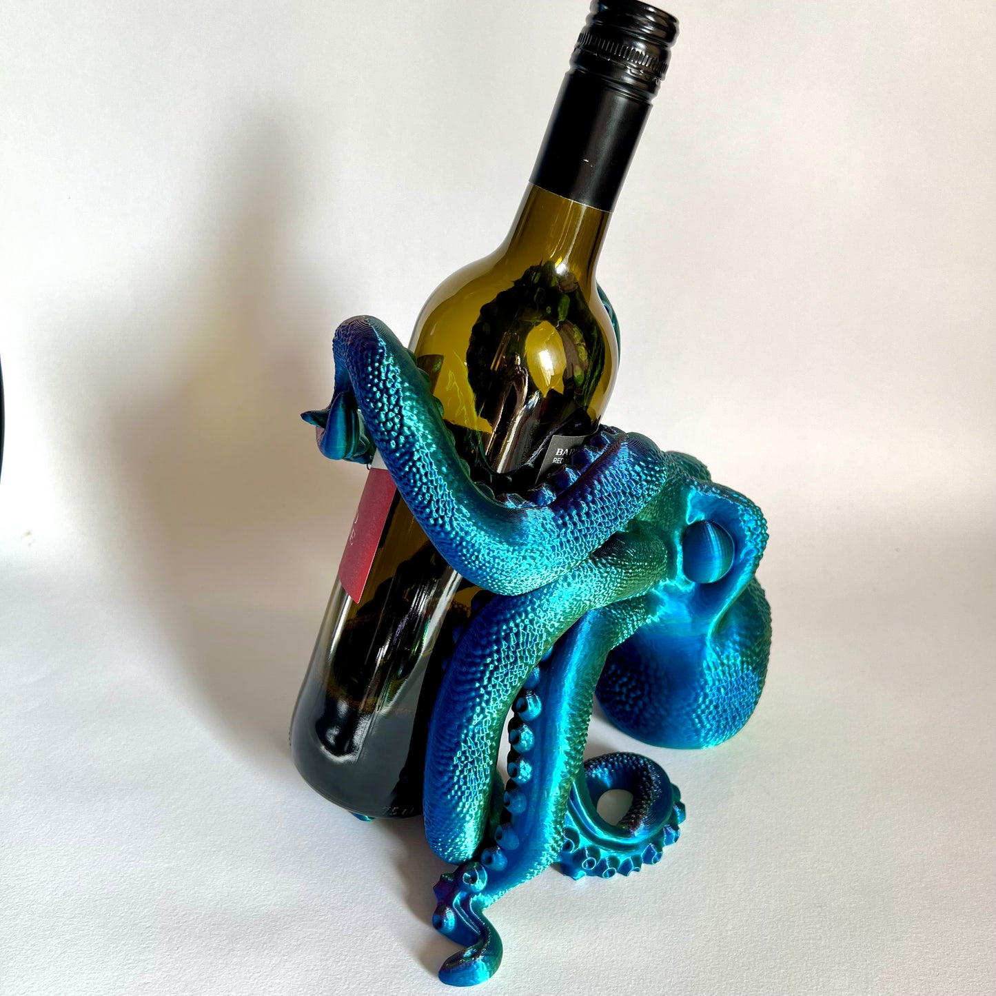 3D Printed Octopus Wine Holder | Novelty Design