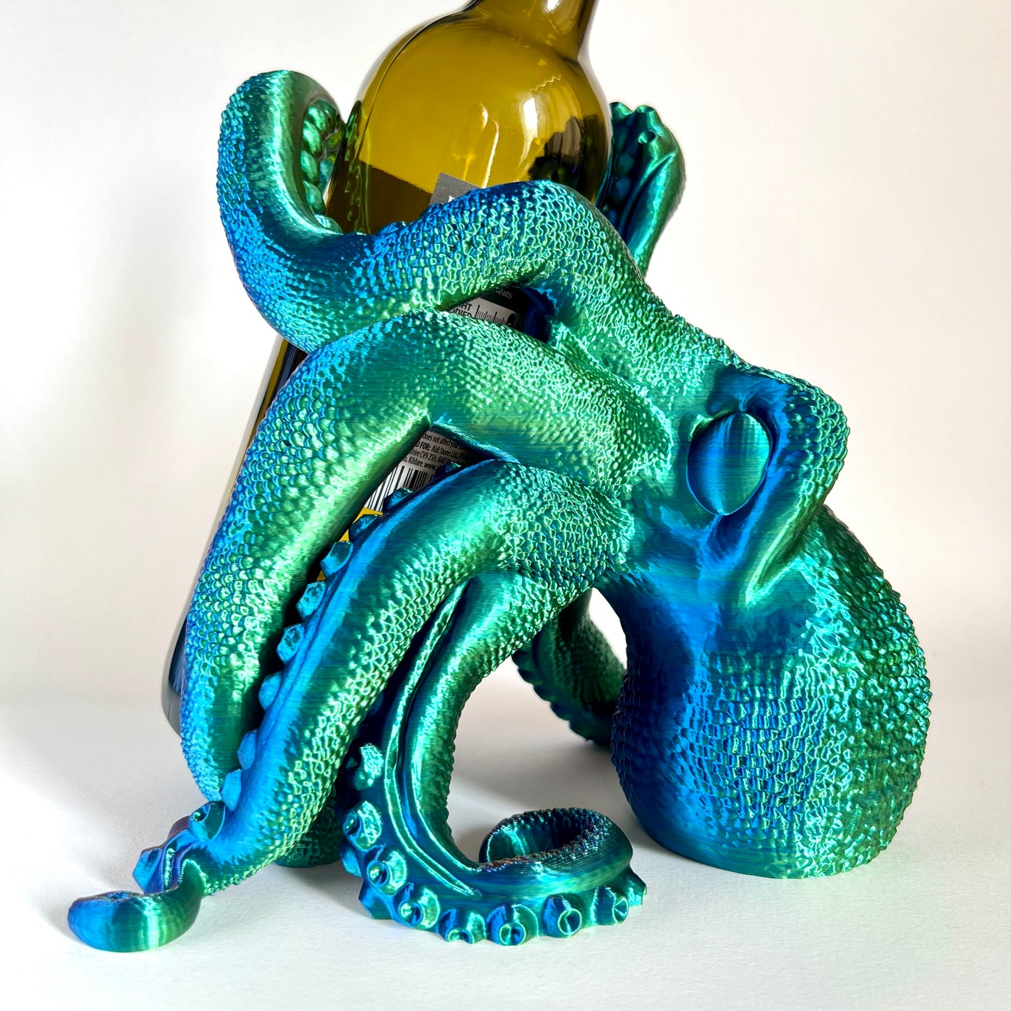 3D Printed Octopus Wine Holder | Novelty Design