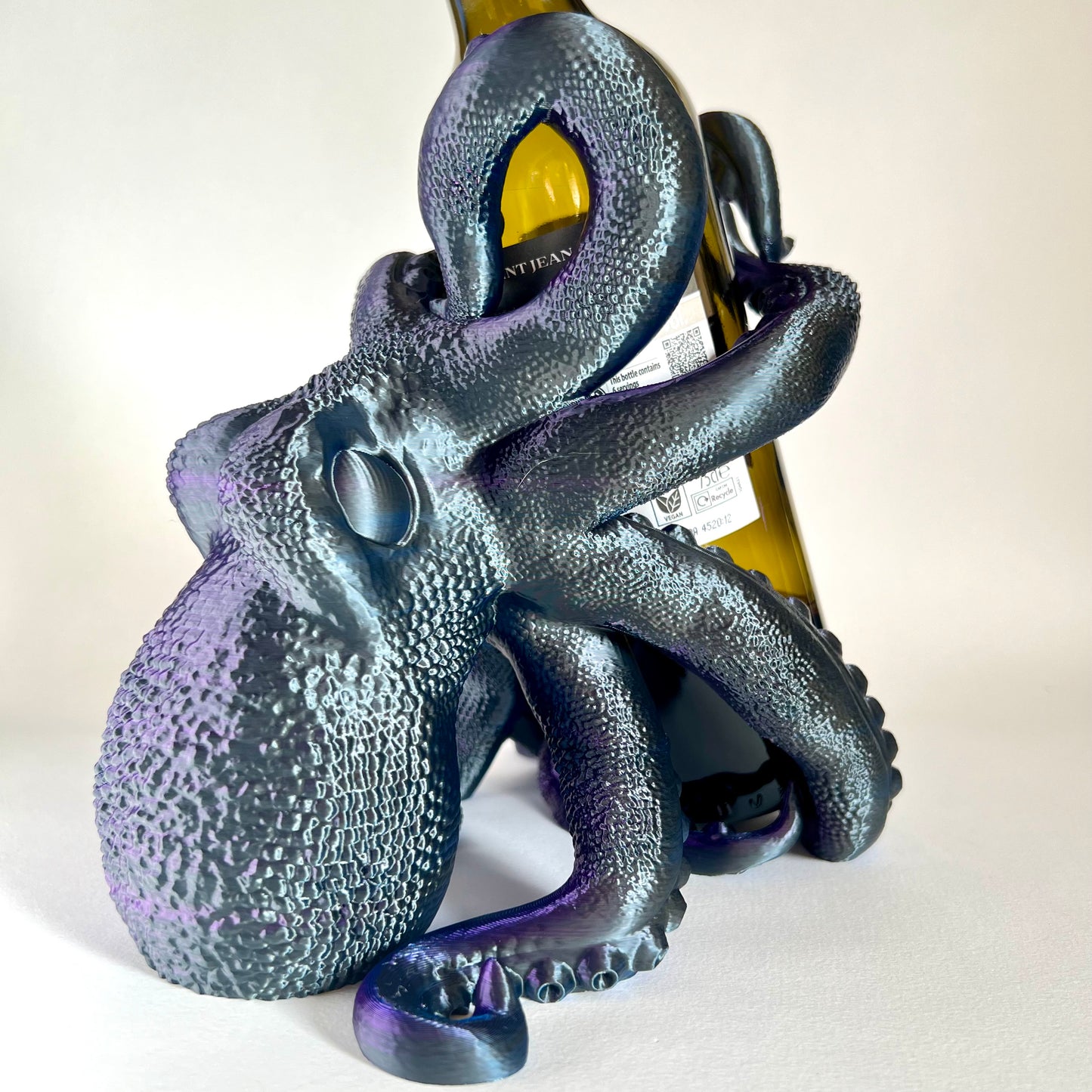 3D Printed Octopus Wine Holder | Novelty Design