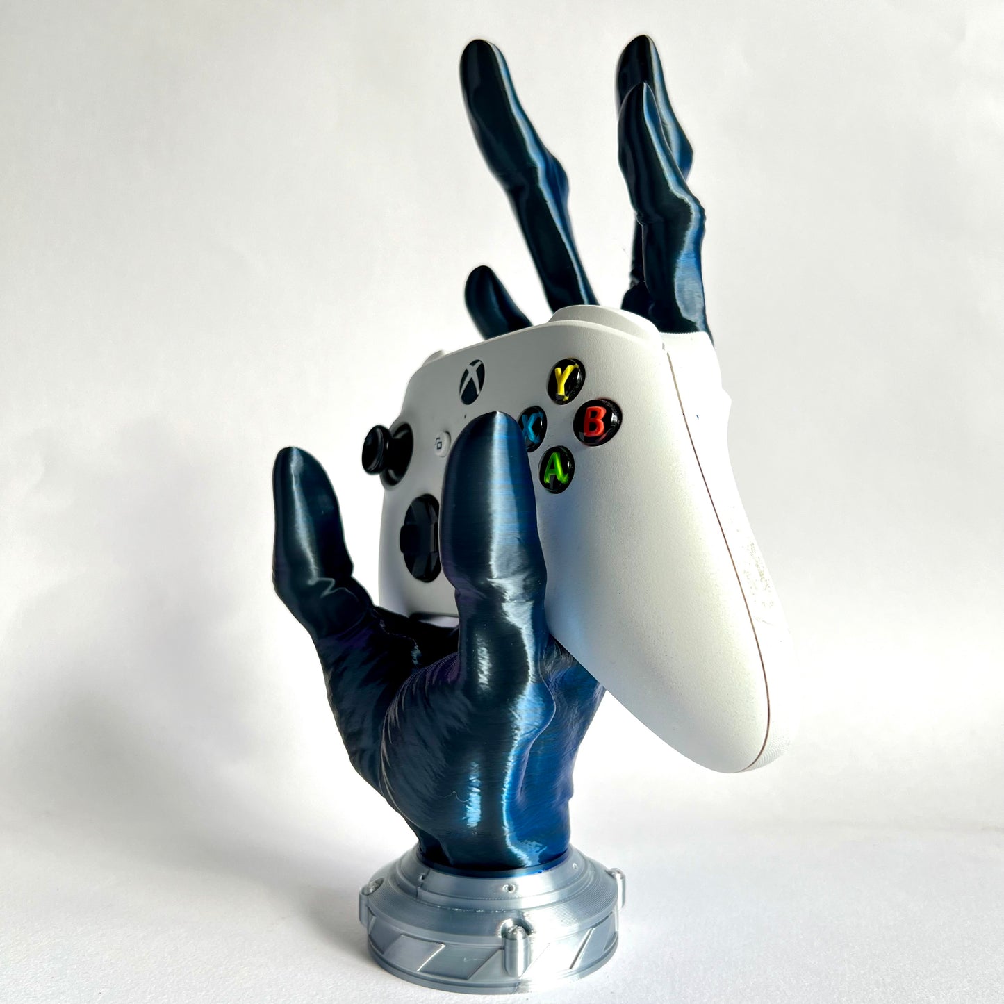 3D Printed 6-Finger Alien Hand Controller Stand | Novelty Universal Design