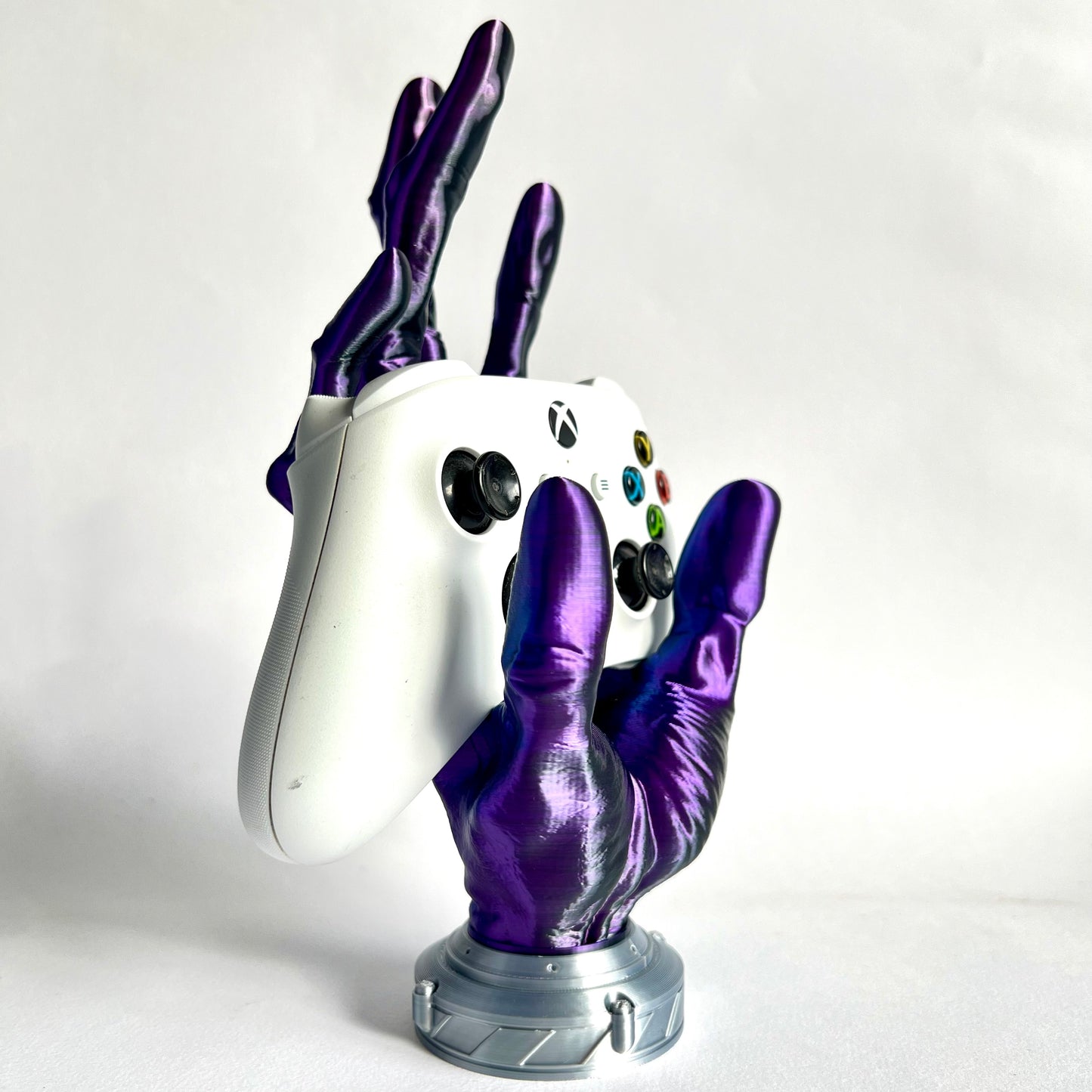 3D Printed 6-Finger Alien Hand Controller Stand | Novelty Universal Design