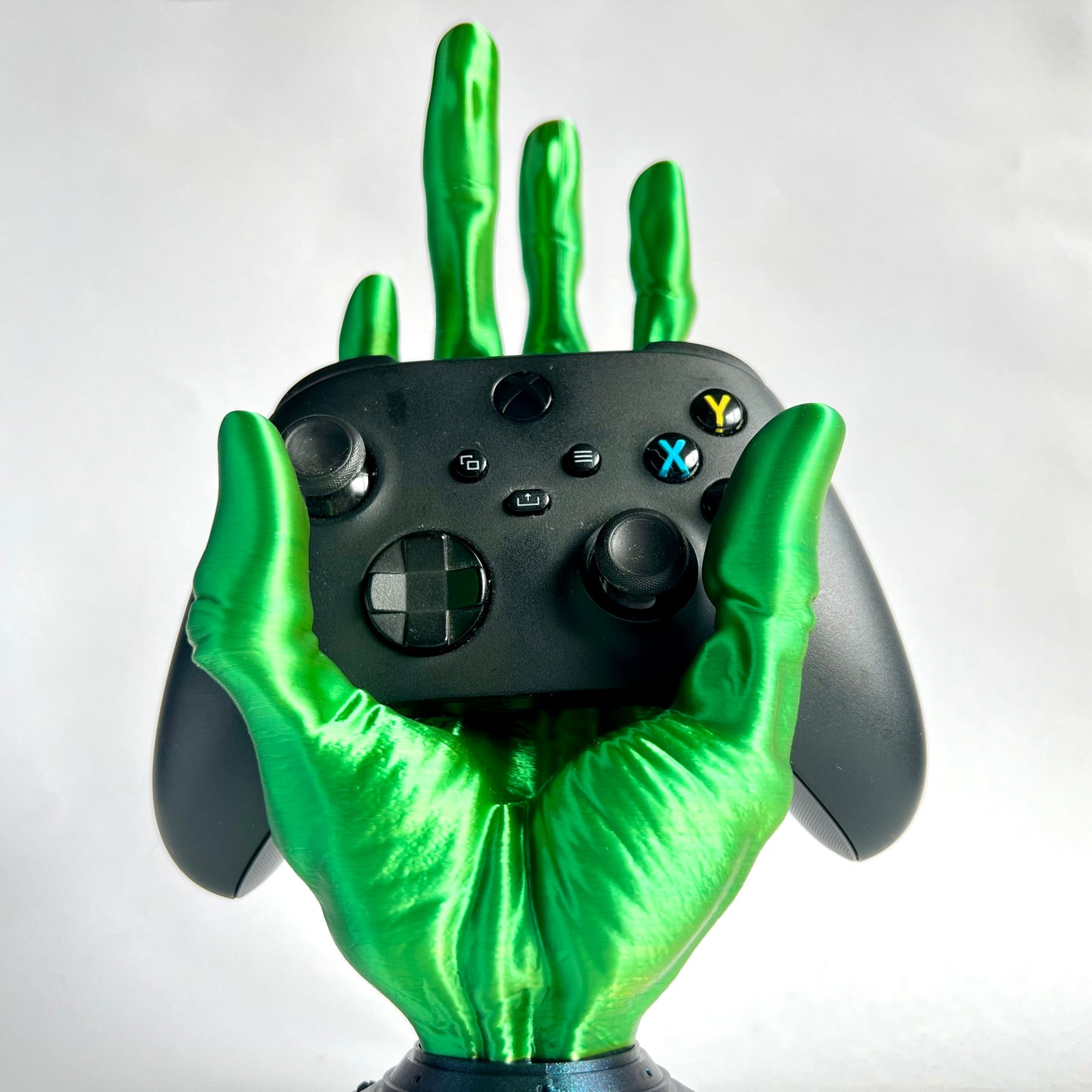 3D Printed 6-Finger Alien Hand Controller Stand | Novelty Universal Design
