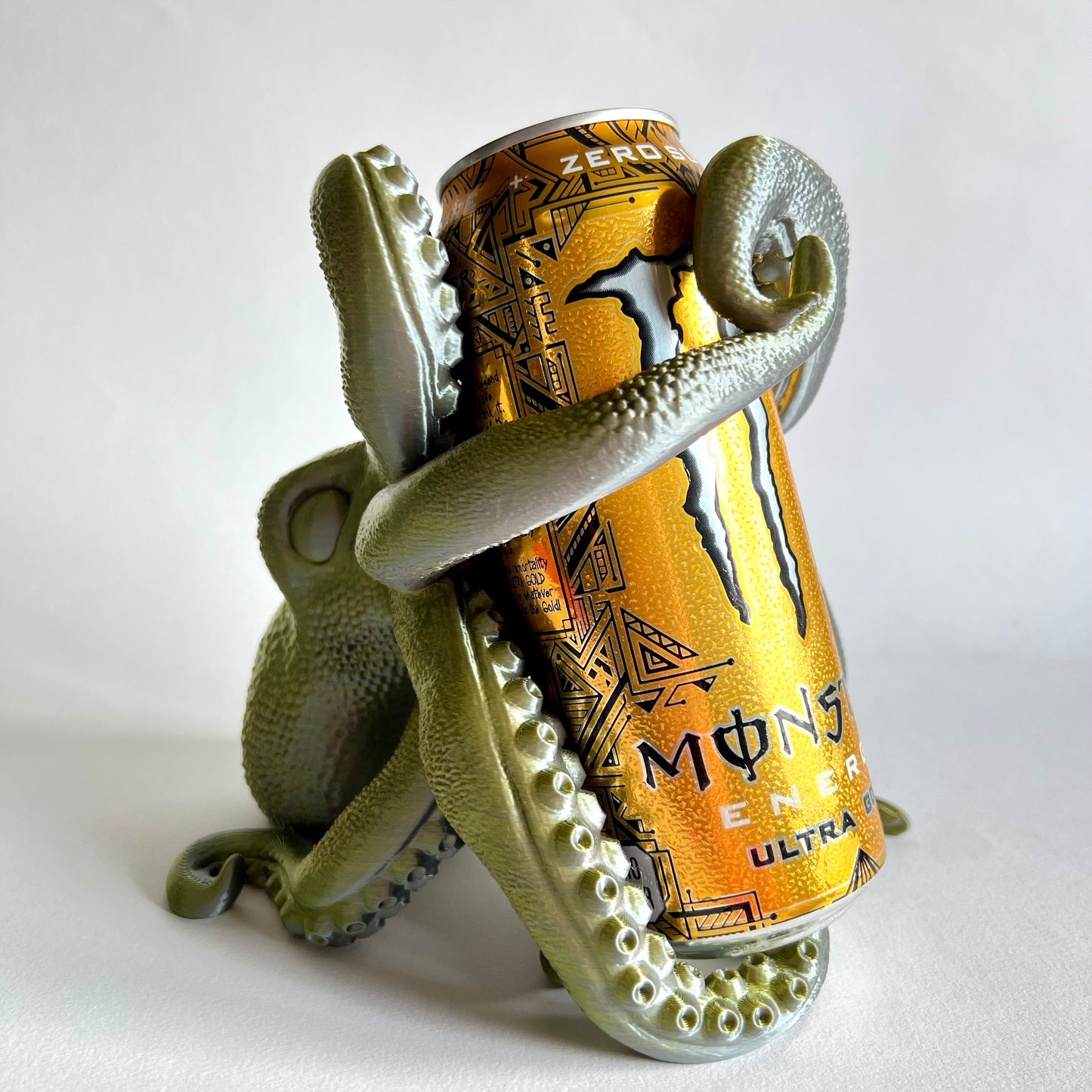 3D Printed Octopus Monster Can Holder | Novelty Drink Accessory