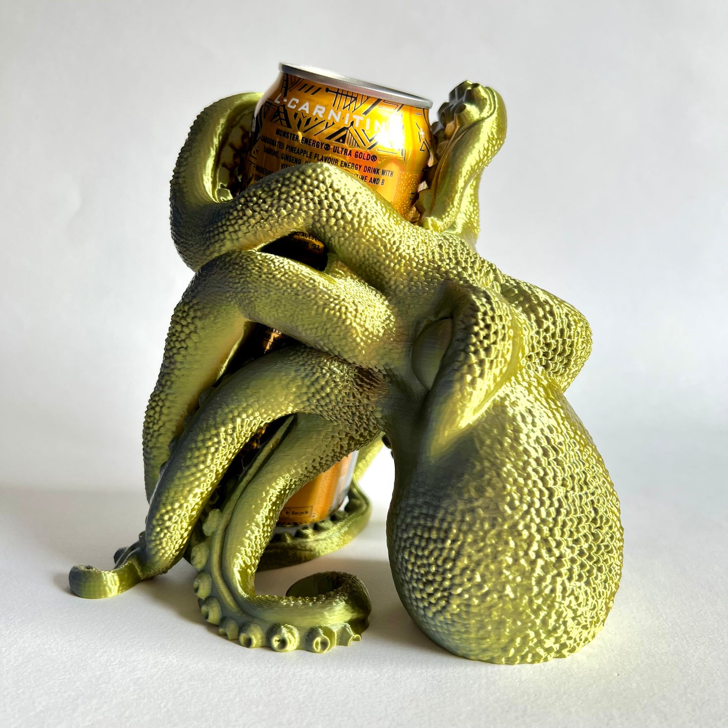 3D Printed Octopus Monster Can Holder | Novelty Drink Accessory