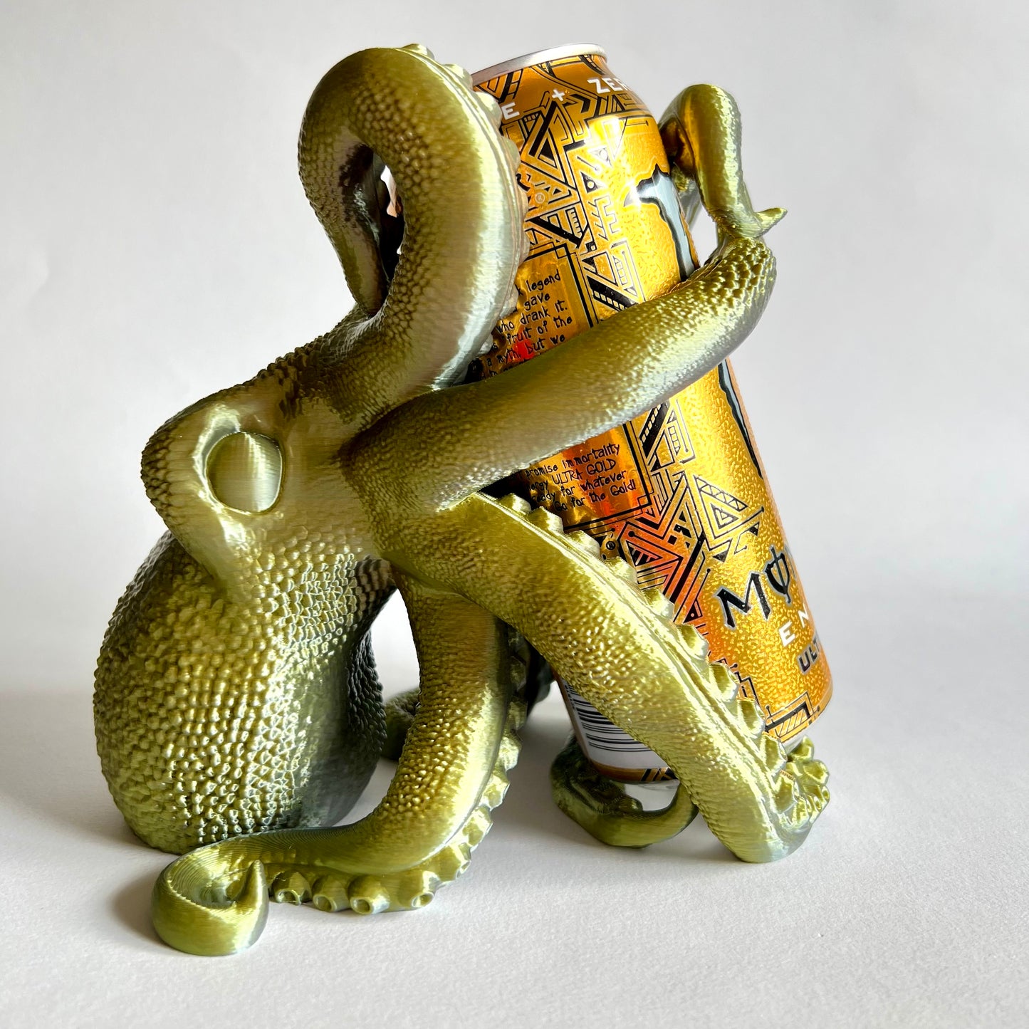 3D Printed Octopus Monster Can Holder | Novelty Drink Accessory