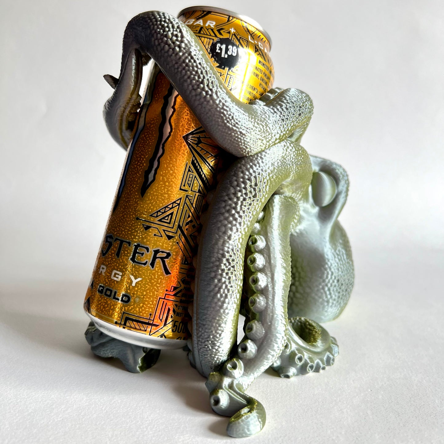 3D Printed Octopus Monster Can Holder | Novelty Drink Accessory