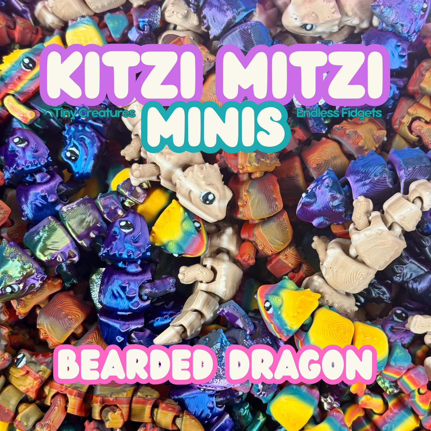 Kitzi Mitzi Minis - Bearded Dragon