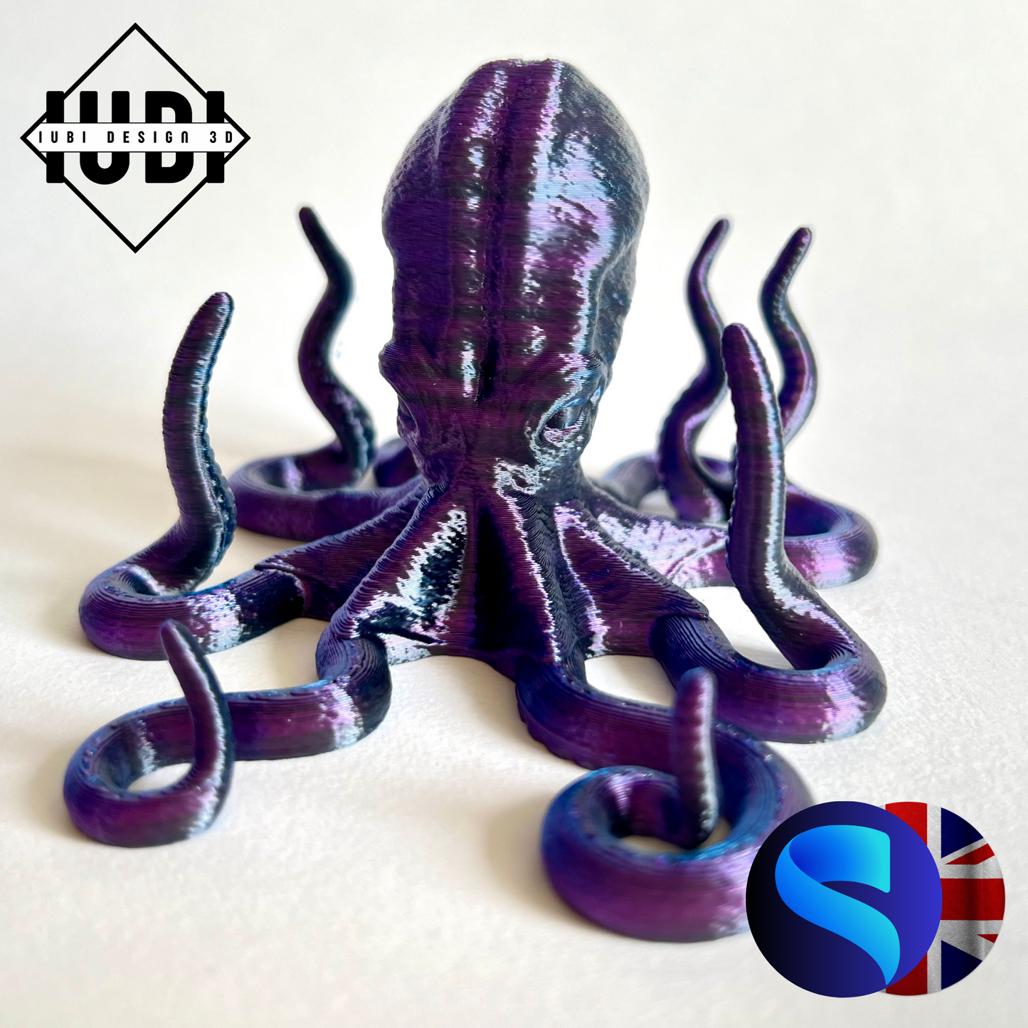 3D Printed Octopus Phone Holder | Desk Organiser