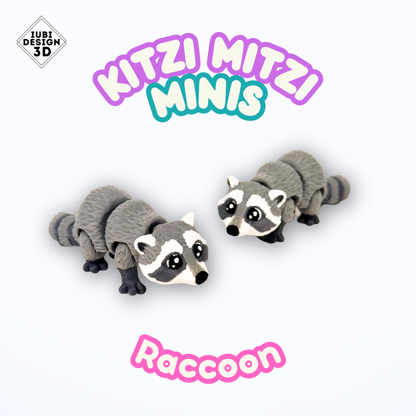 Kitzi Mitzi Minis - Raccoon