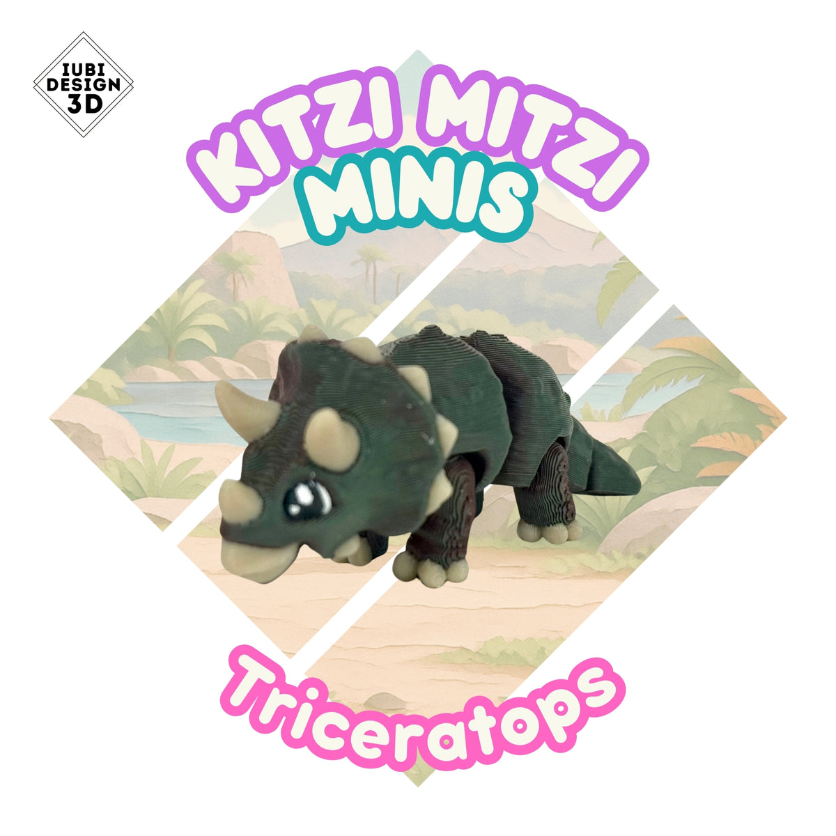 Kitzi Mitzi Mini Triceratops — final ZIP image