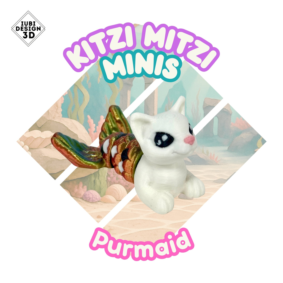 Final branded Kitzi Mitzi Mini Purmaid habitat product image