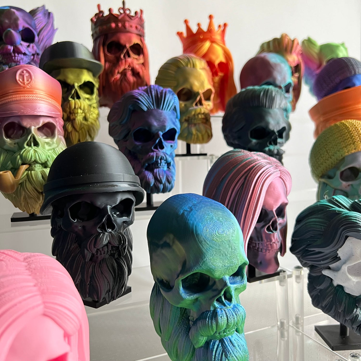 Hipster Skulls